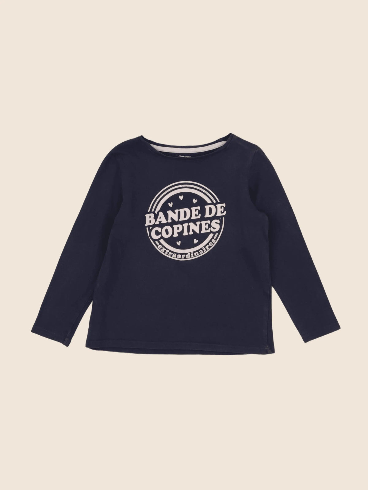 Vertbaudet - tee-shirt bleu - 5 ans