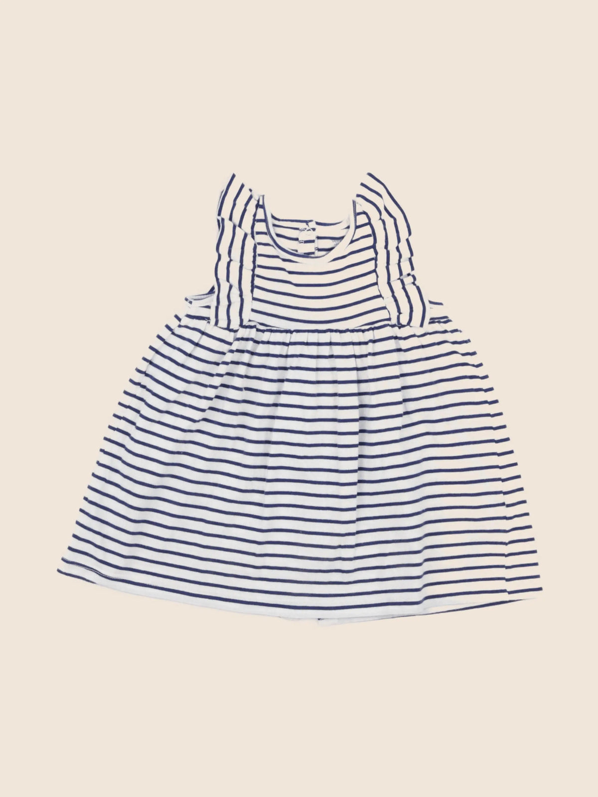 Vertbaudet - robe bleu - 12 mois