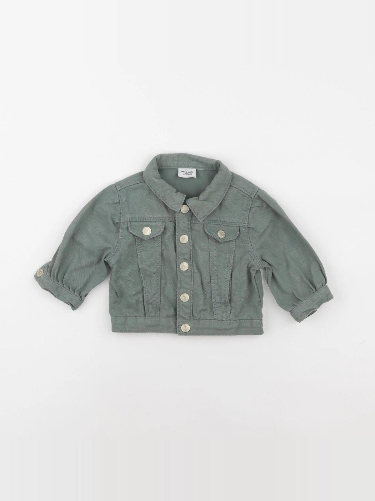 Tape à l'oeil - veste vert - 12 mois