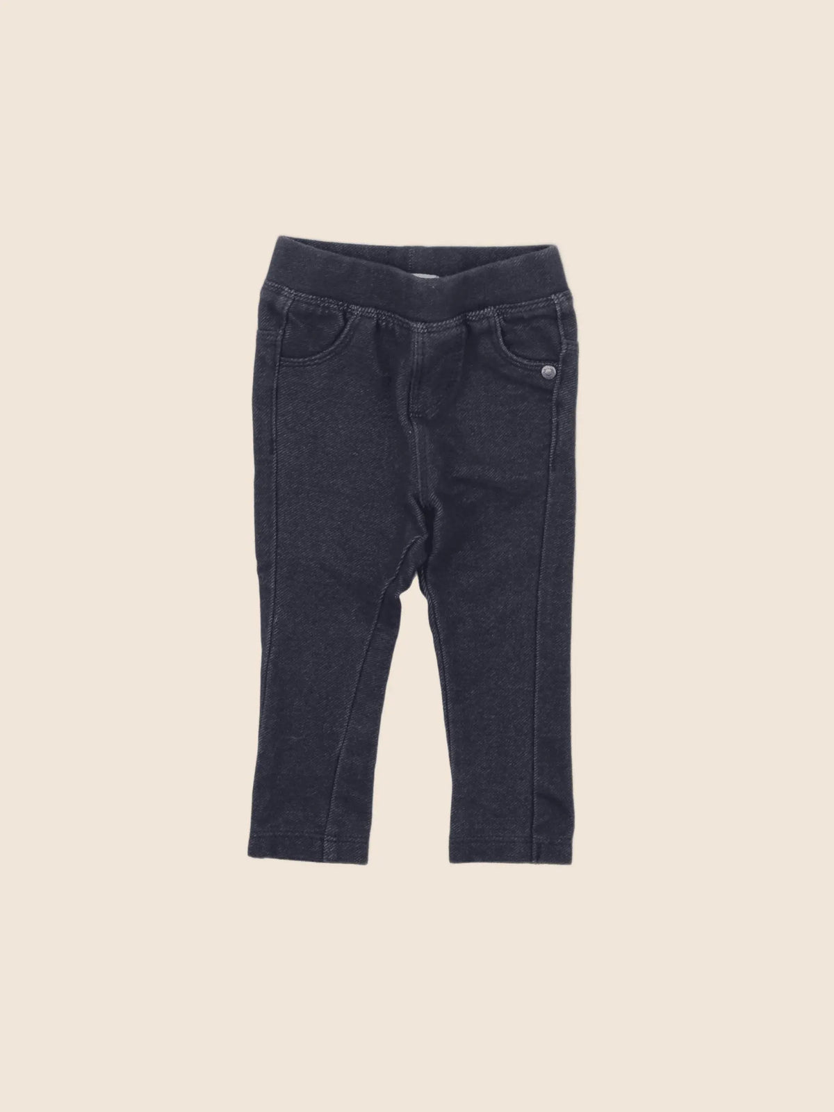 Vertbaudet - jegging bleu - 3 mois