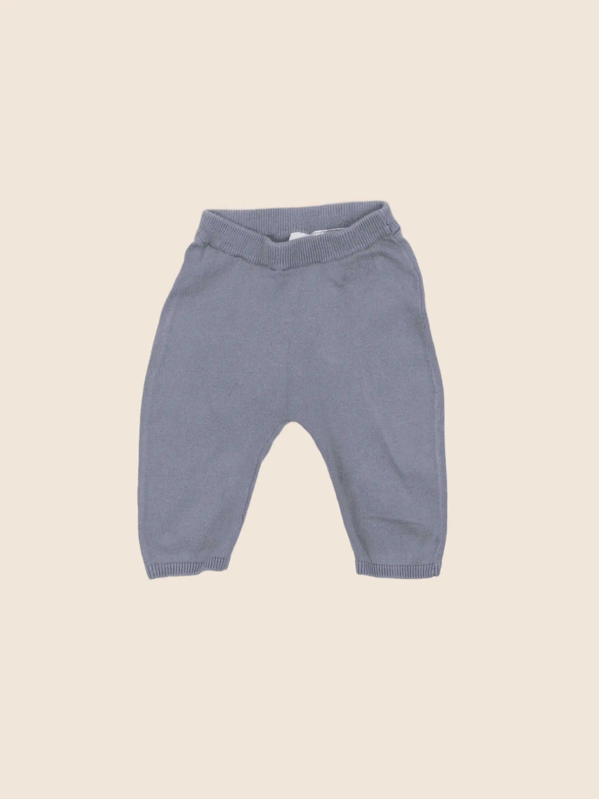 H&M - legging bleu - 1 mois