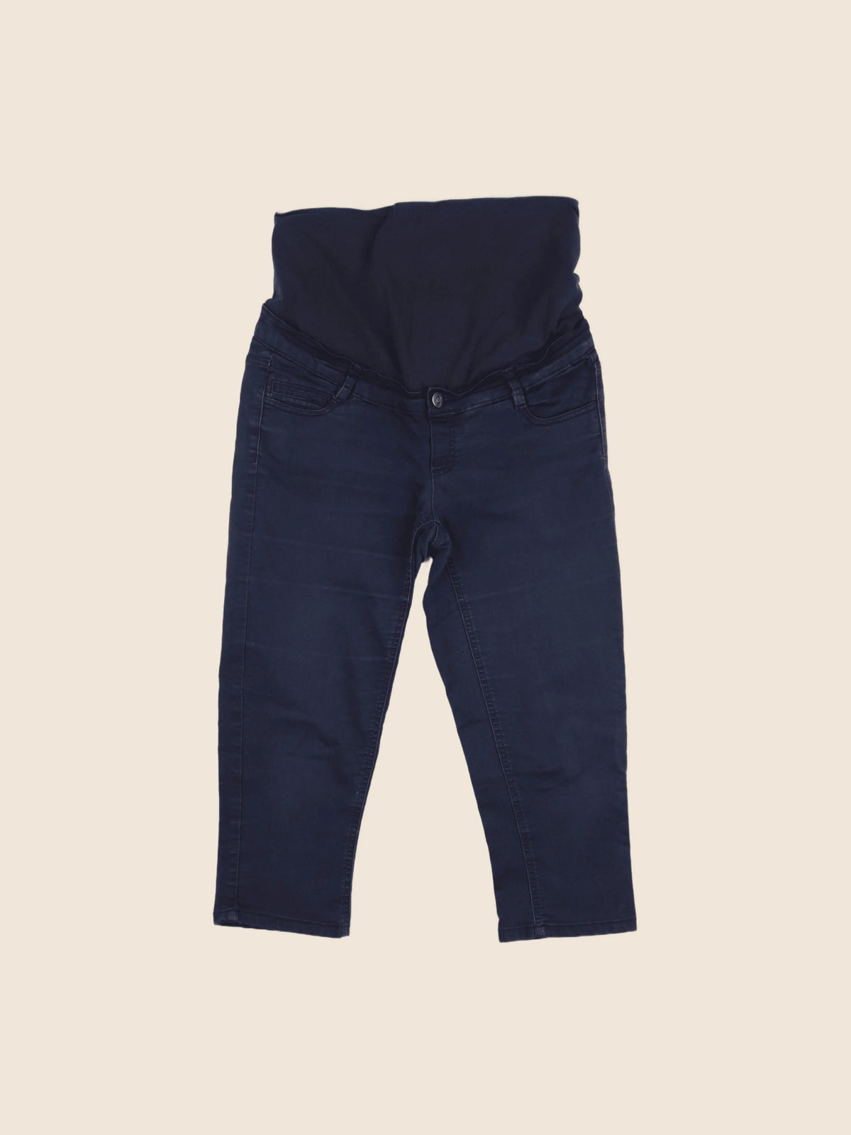 La Halle - jean grossesse bleu - 42