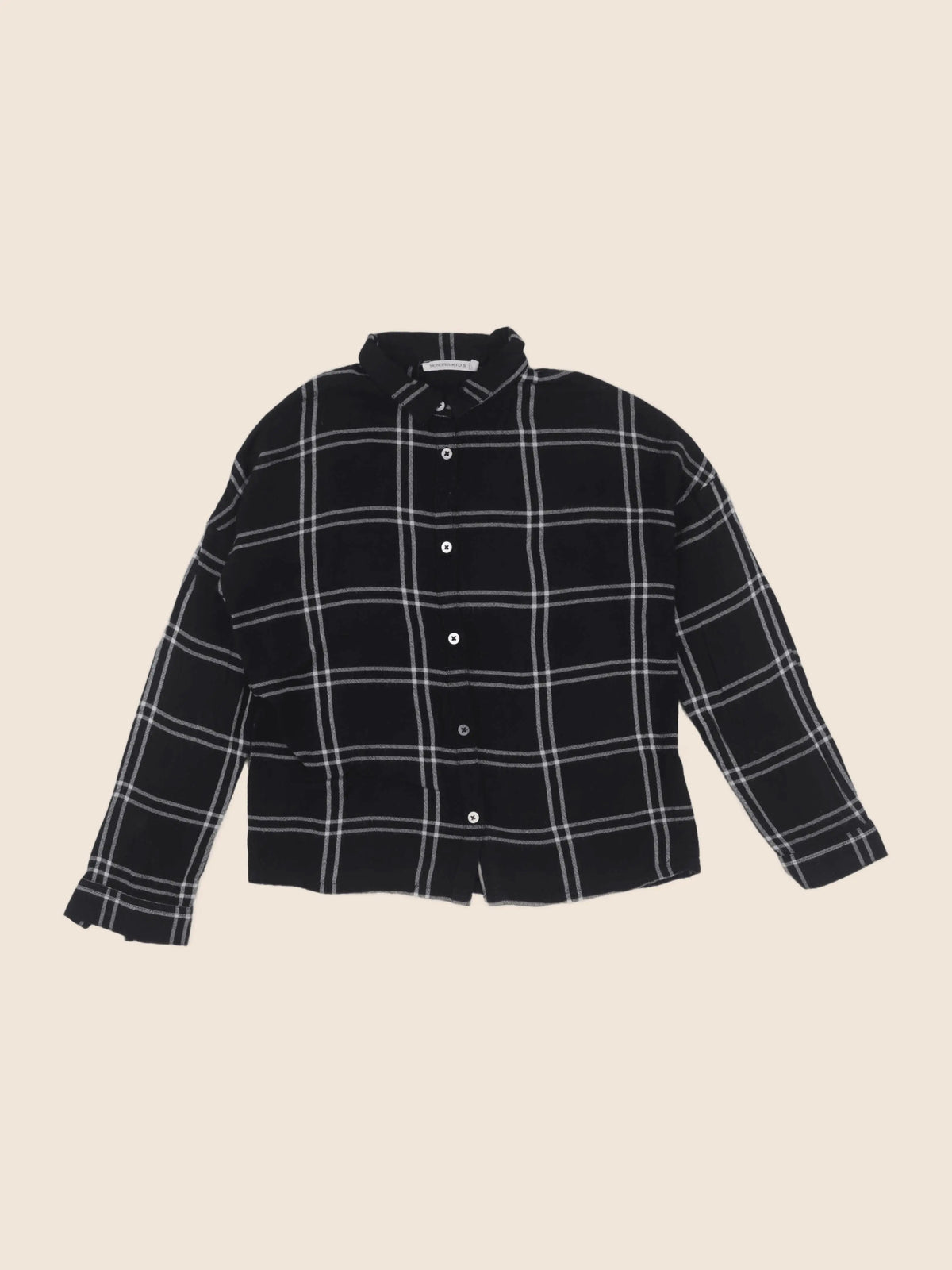 Monoprix - chemise noir - 10 ans