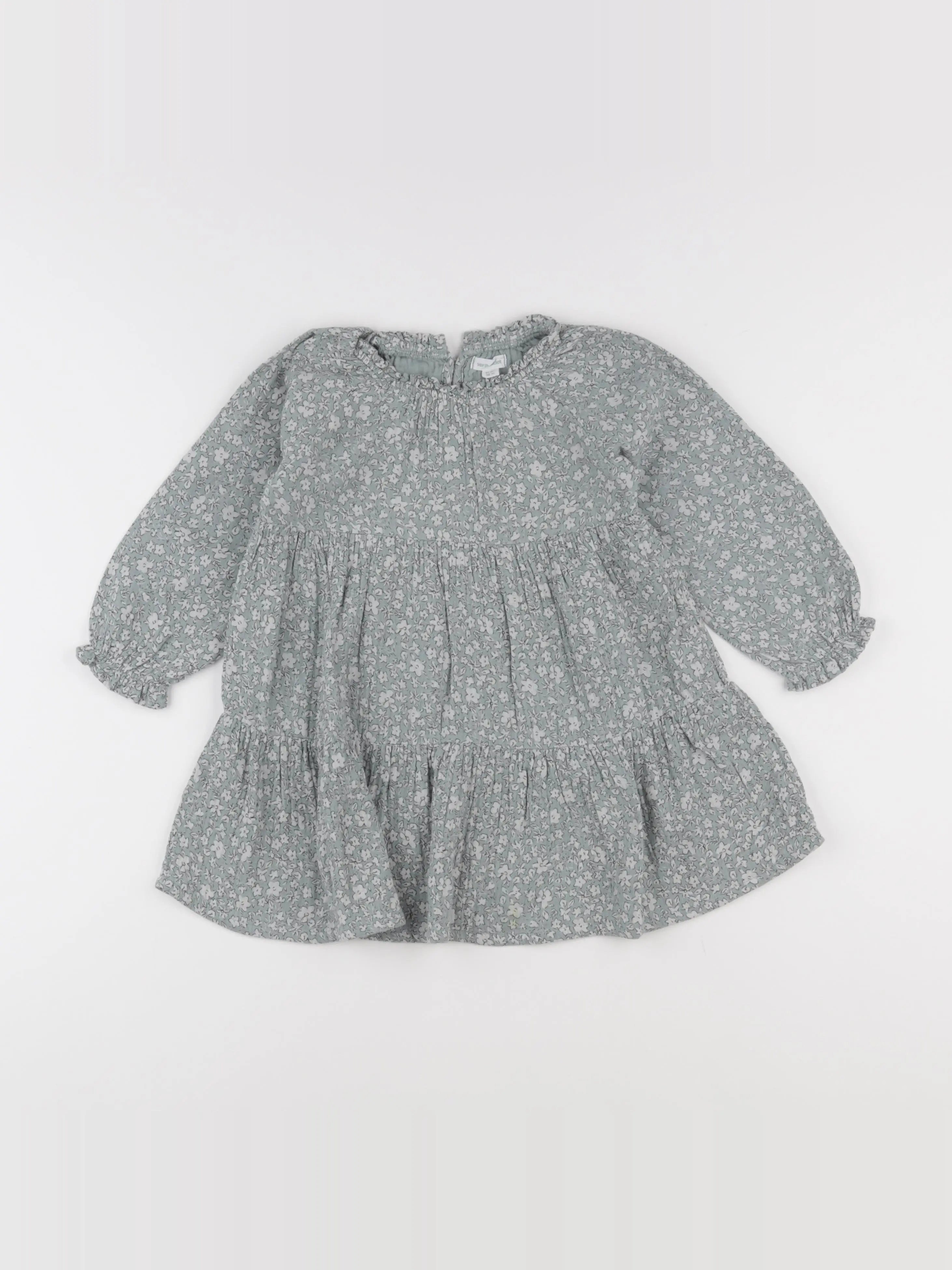 Vertbaudet - robe bleu - 36 mois