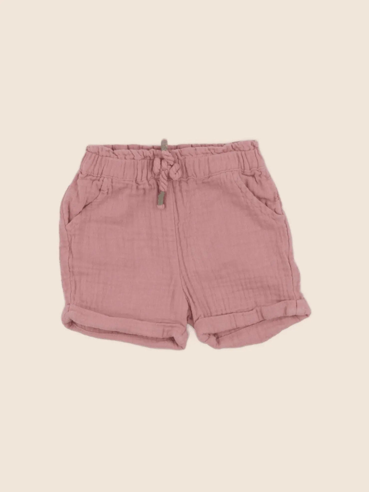 Vertbaudet - short rose - 6 mois