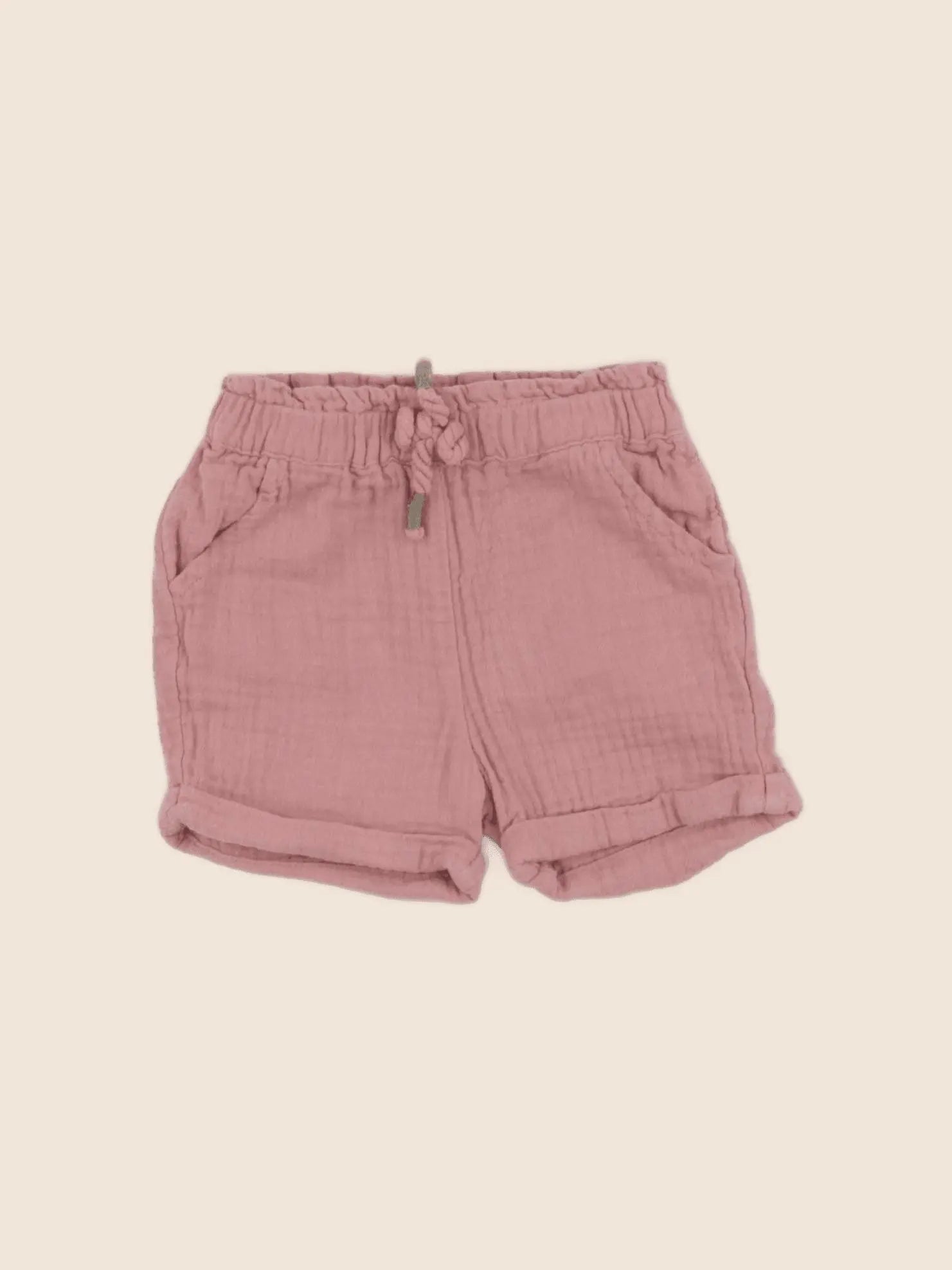 Vertbaudet - short rose - 6 mois