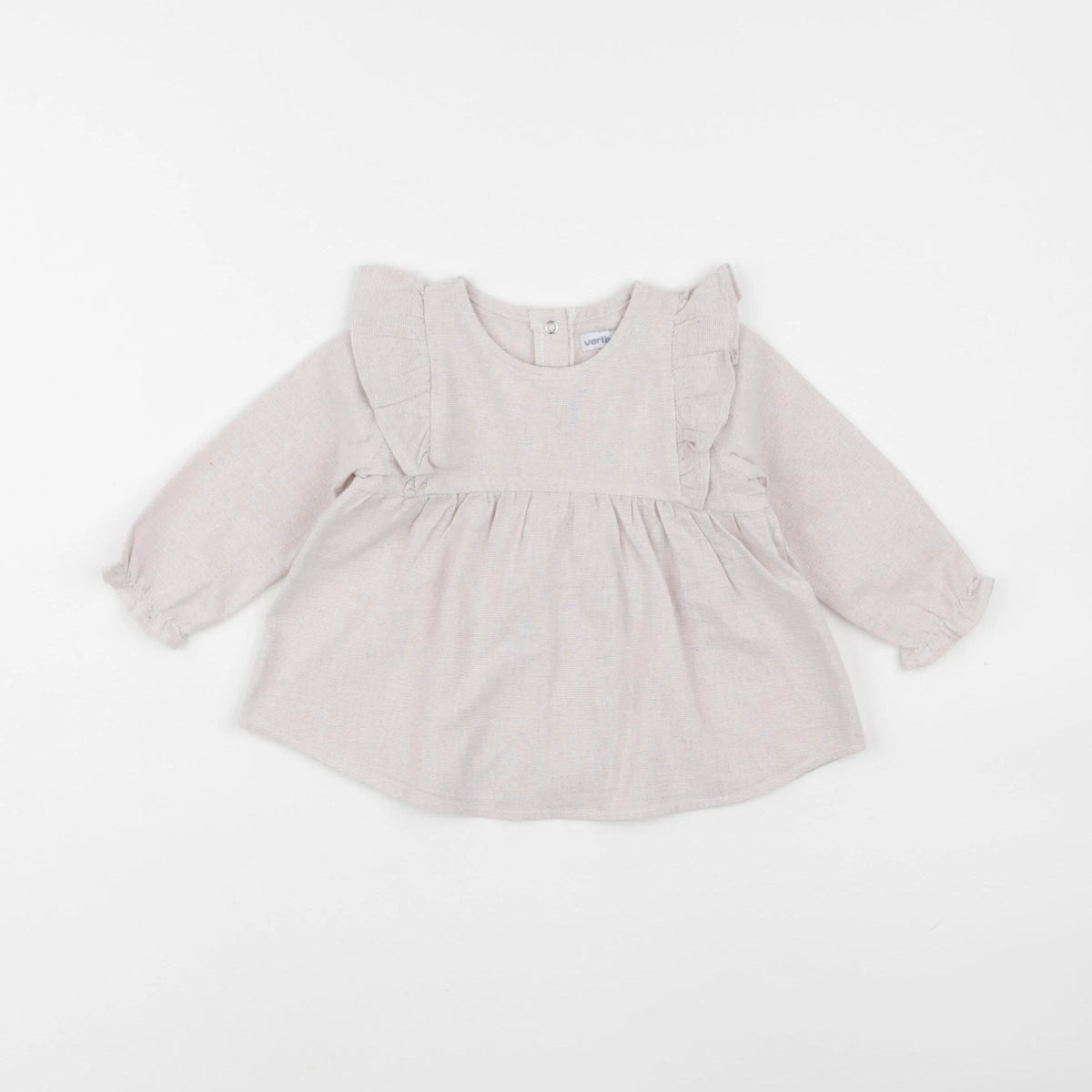 Vertbaudet - blouse rose, bronze - 12 mois