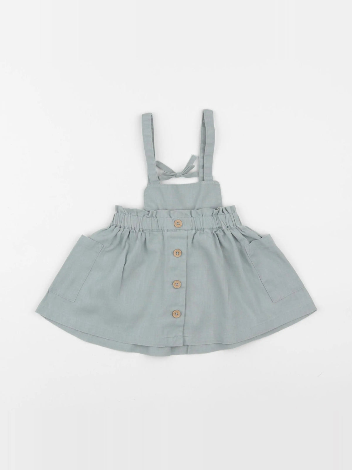 Vertbaudet - robe vert - 12 mois
