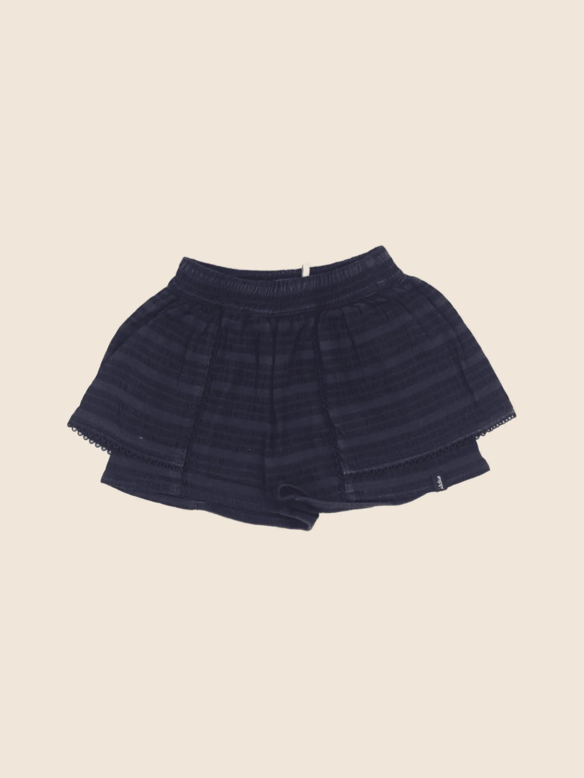 IKKS - jupe short bleu - 18 mois