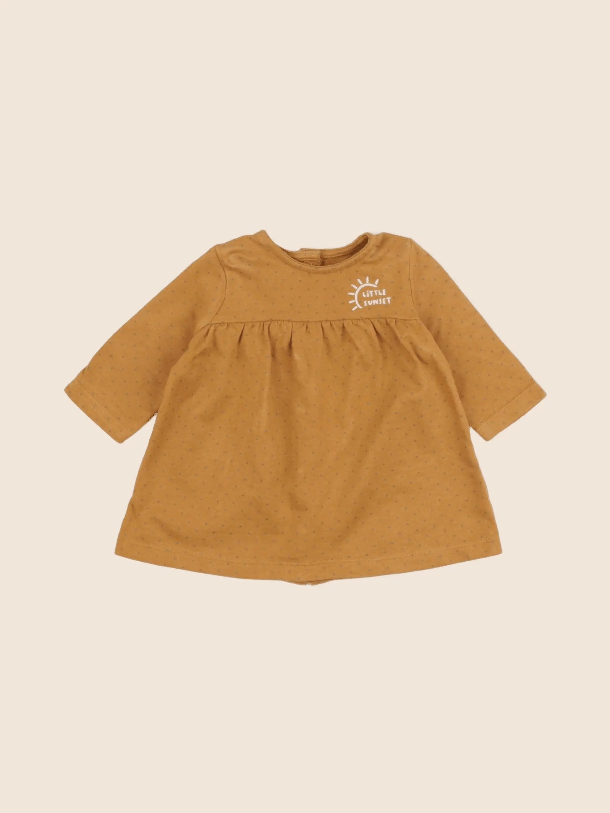 Vertbaudet - robe jaune - 3 mois
