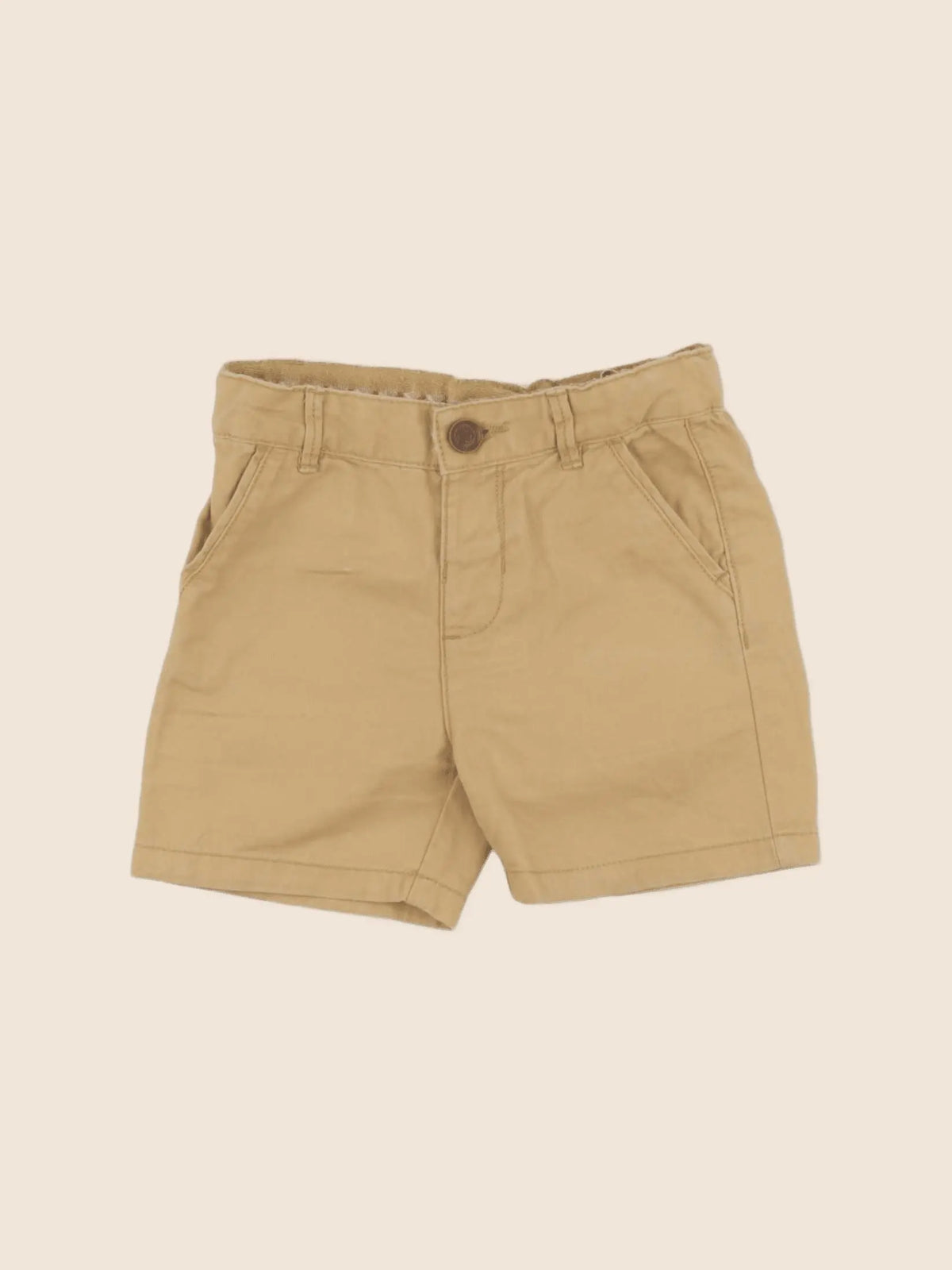 Zara - short jaune - 6/9 mois