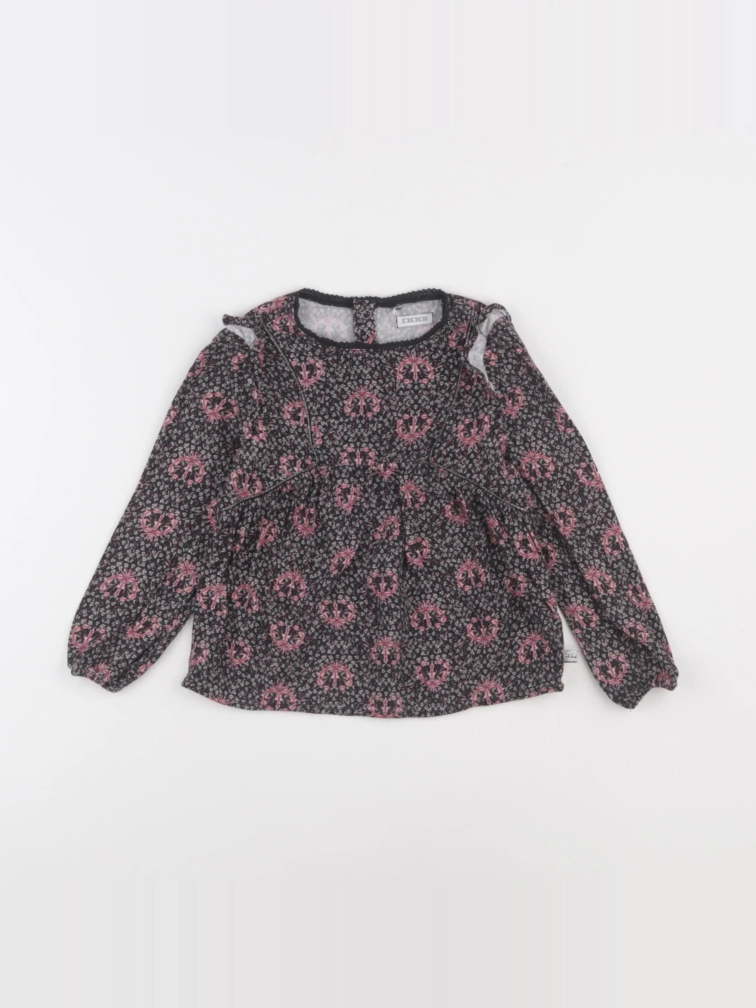 IKKS - blouse noir - 3 ans