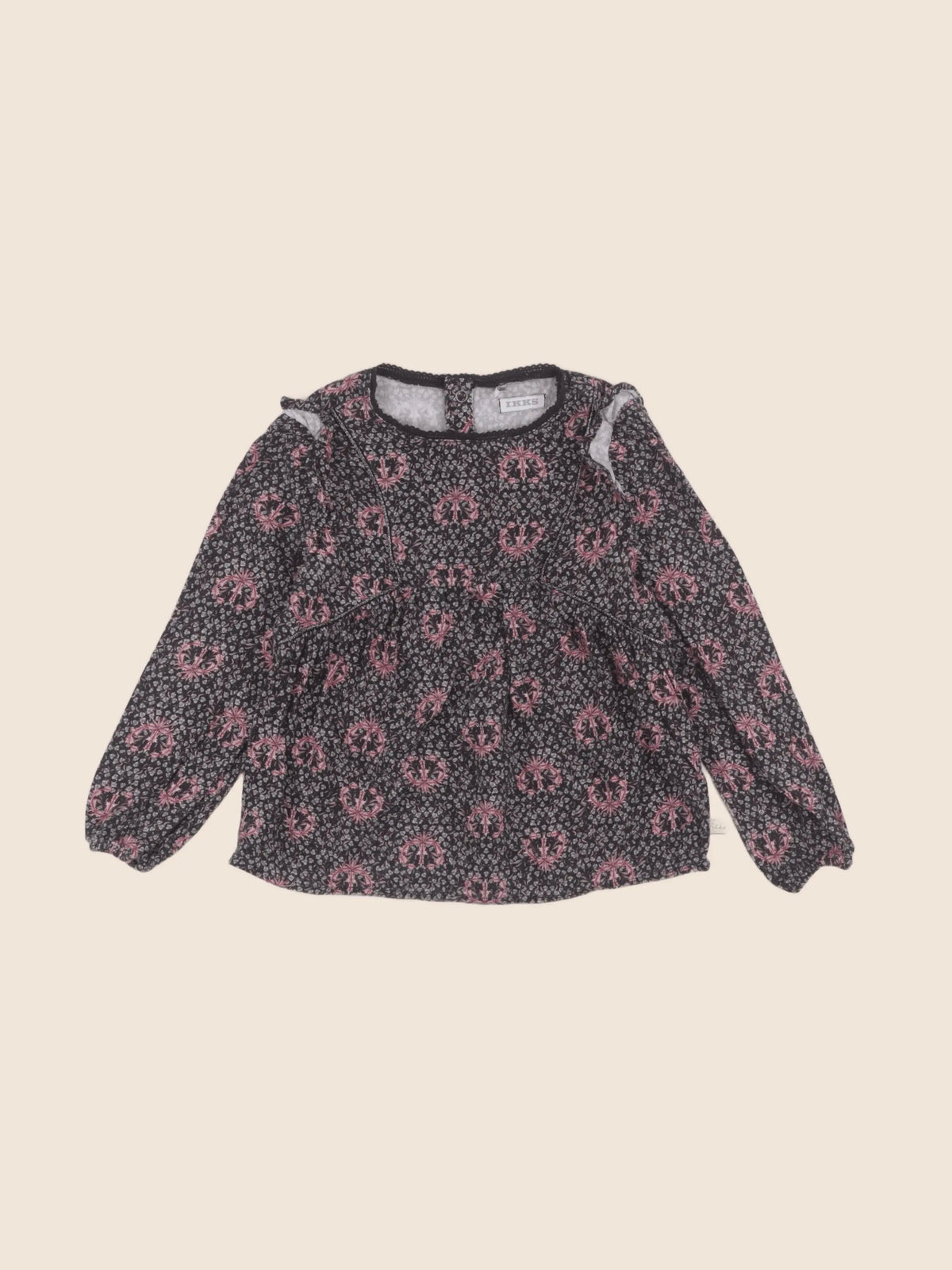 IKKS - blouse noir - 3 ans