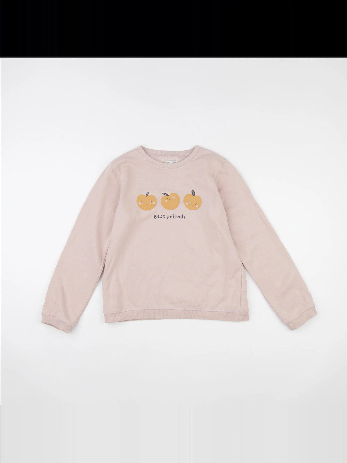 Vertbaudet - sweat rose - 12 ans