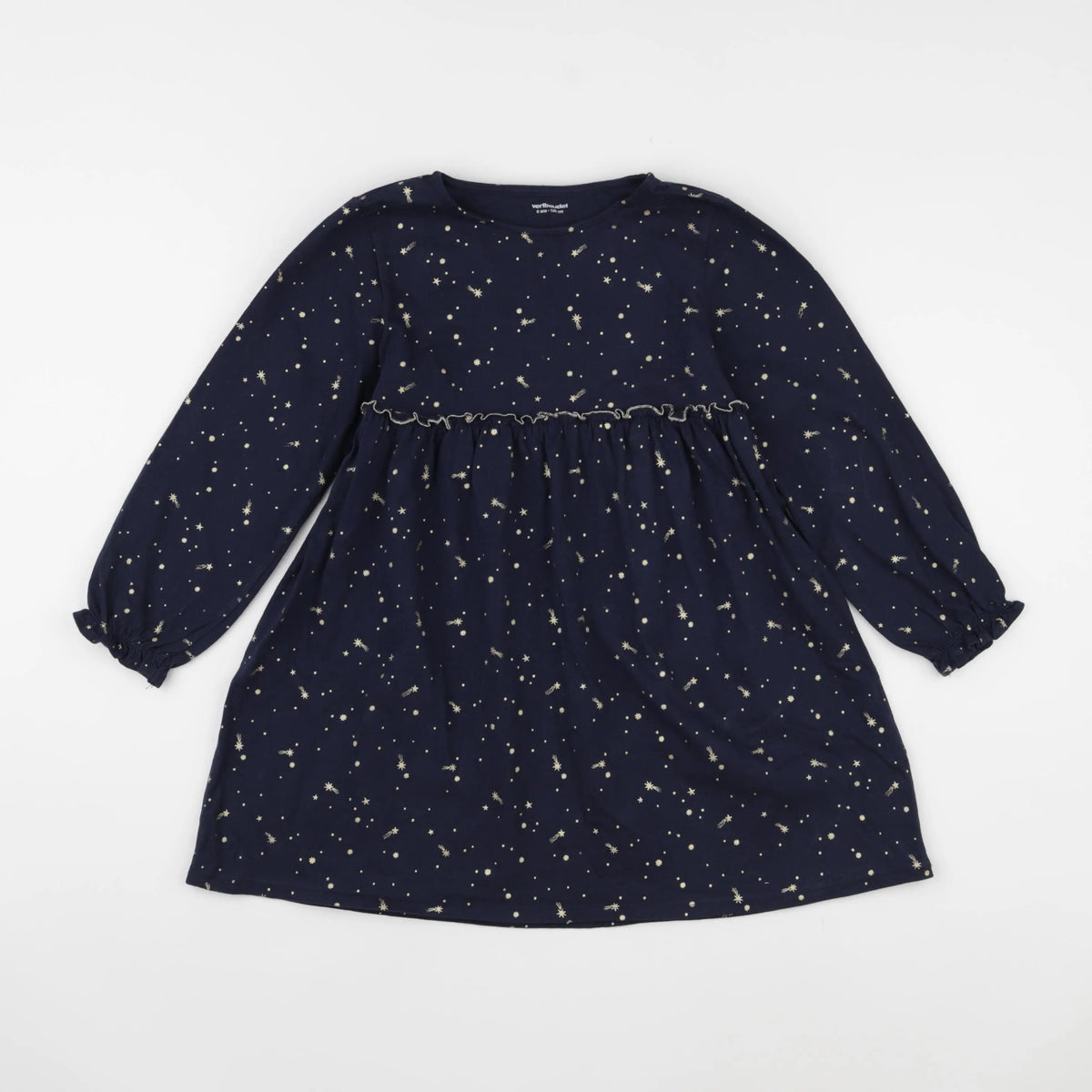 Vertbaudet - robe bleu - 8 ans