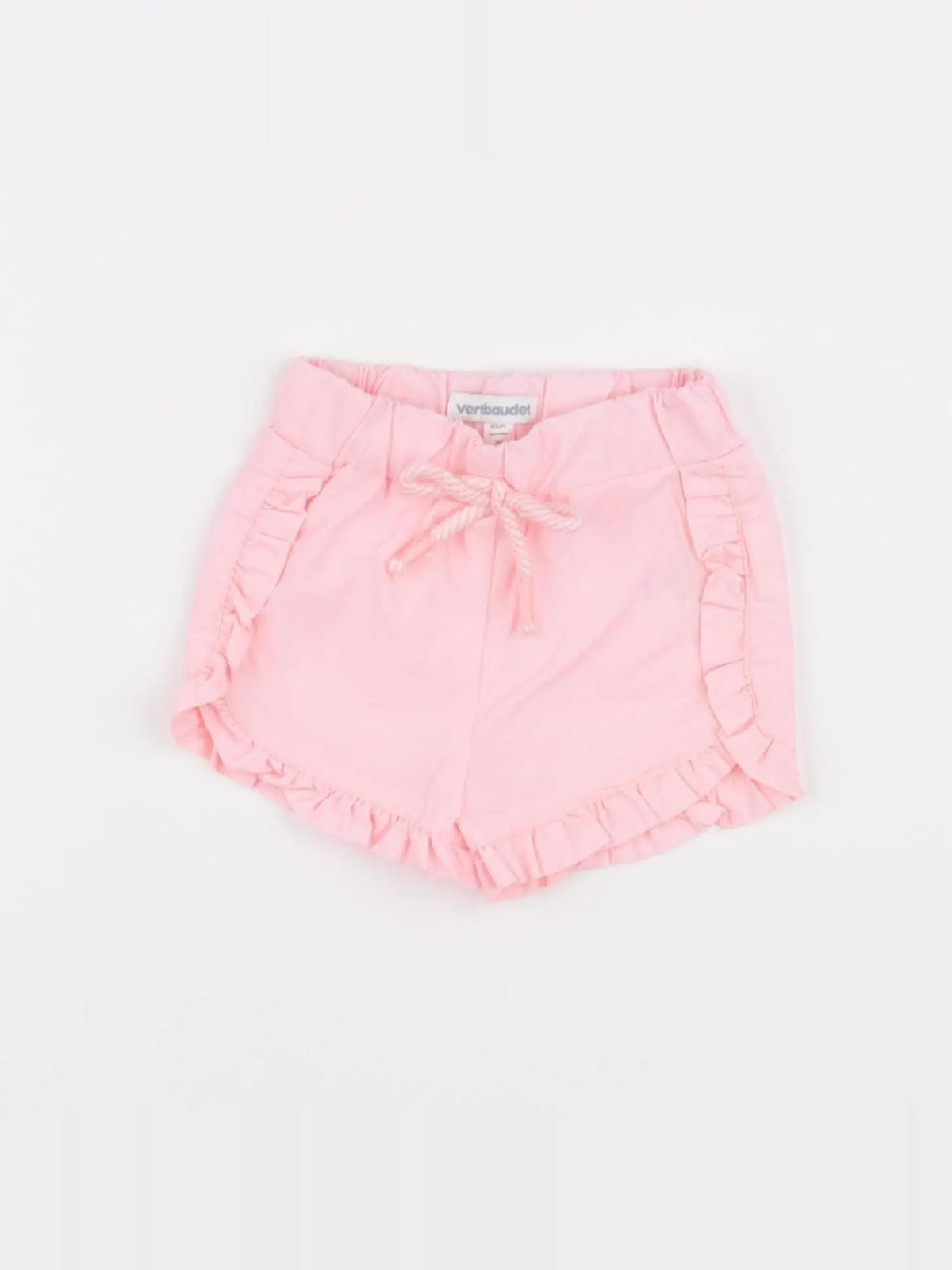 Vertbaudet - short rose - 3 mois