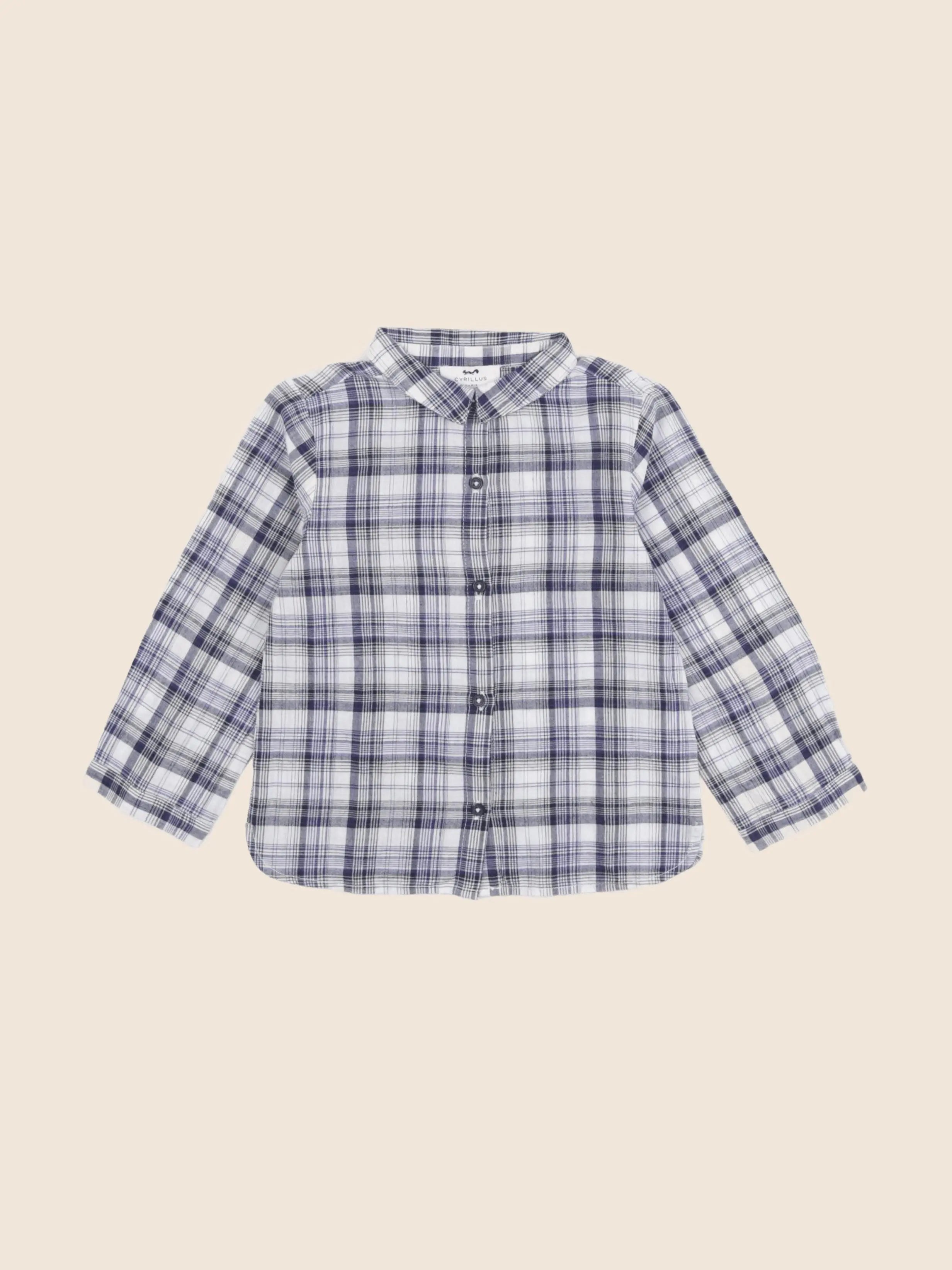 Cyrillus - chemise bleu - 36 mois