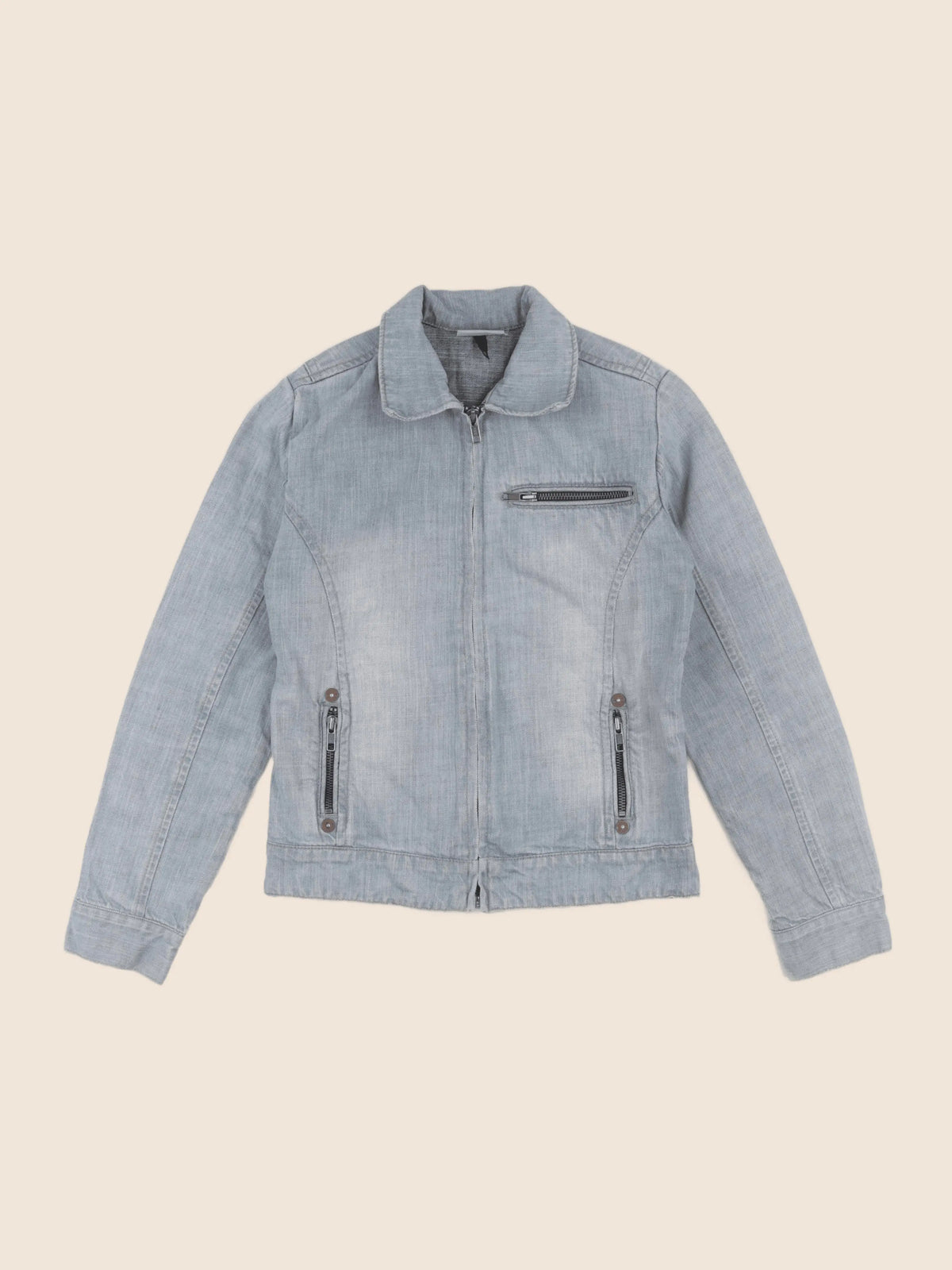IKKS - veste imprimé au dos bleu - 12 ans