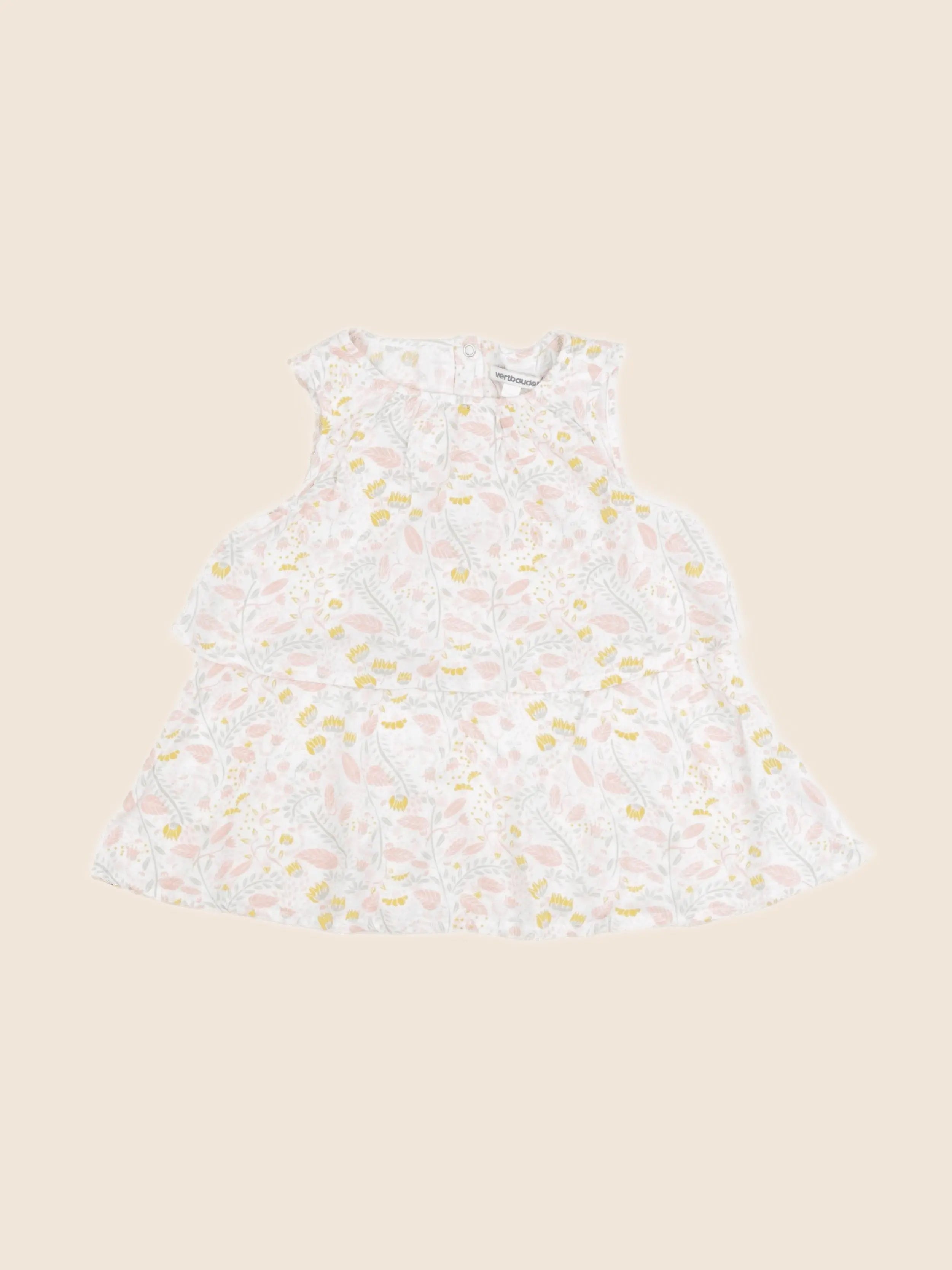 Vertbaudet - robe rose - 36 mois