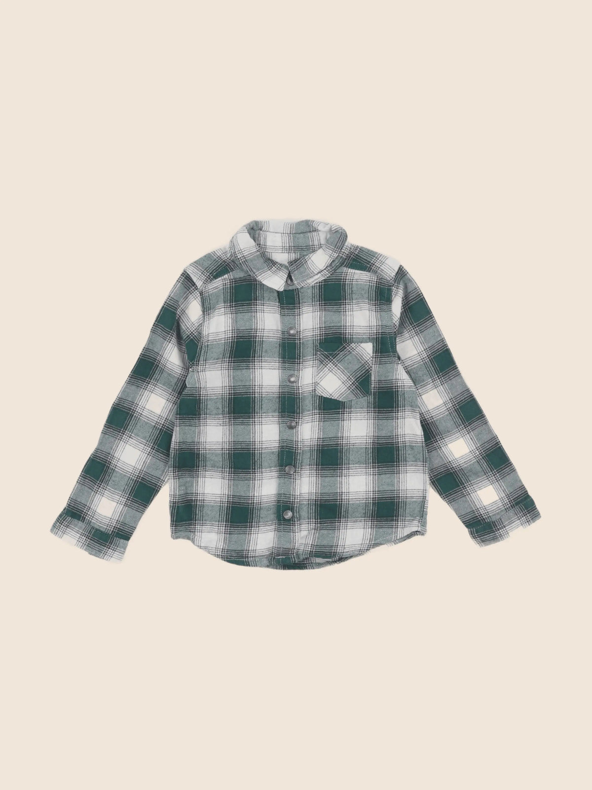 Vertbaudet - chemise vert - 36 mois