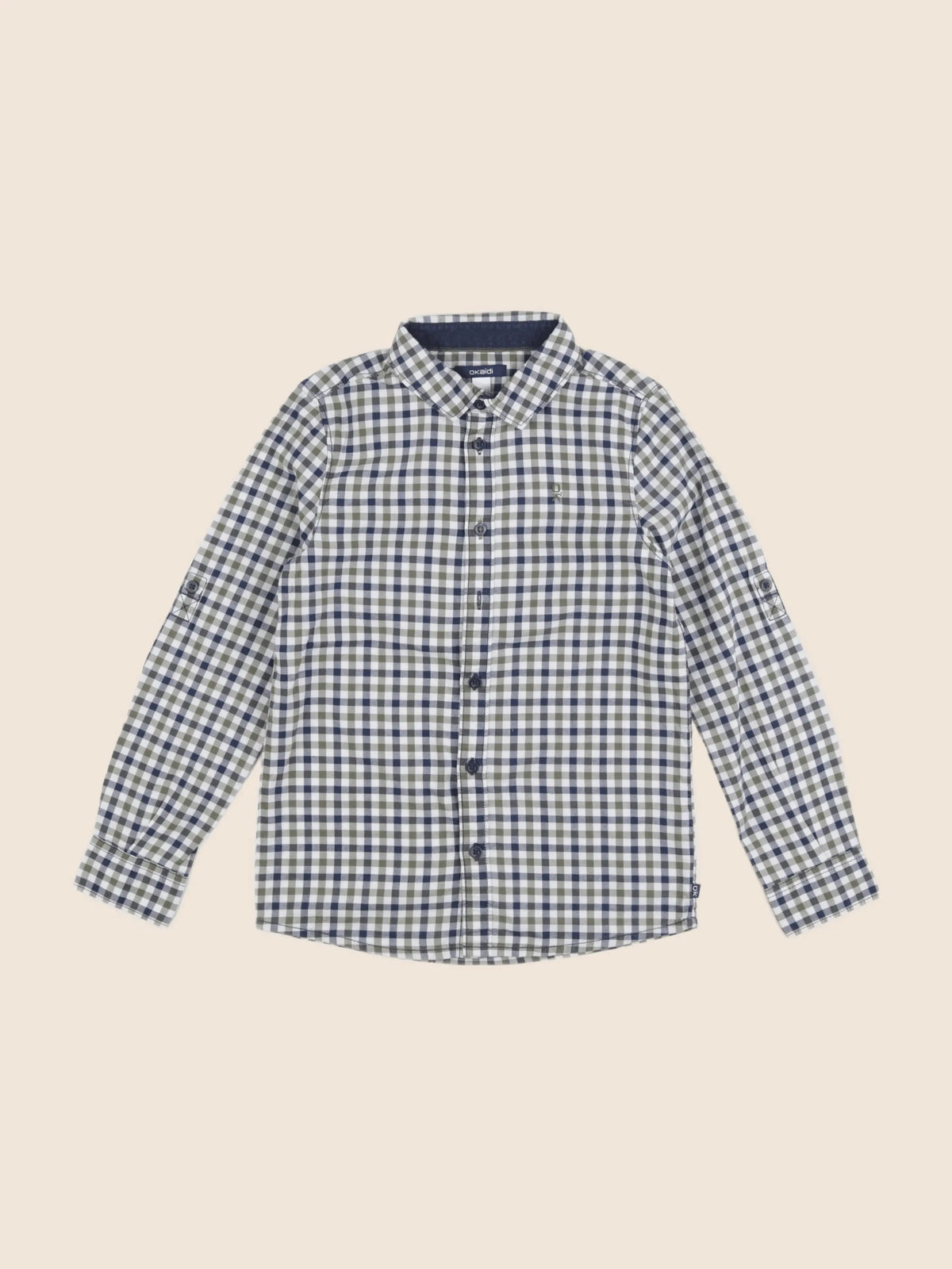 Okaidi - chemise vert - 8 ans