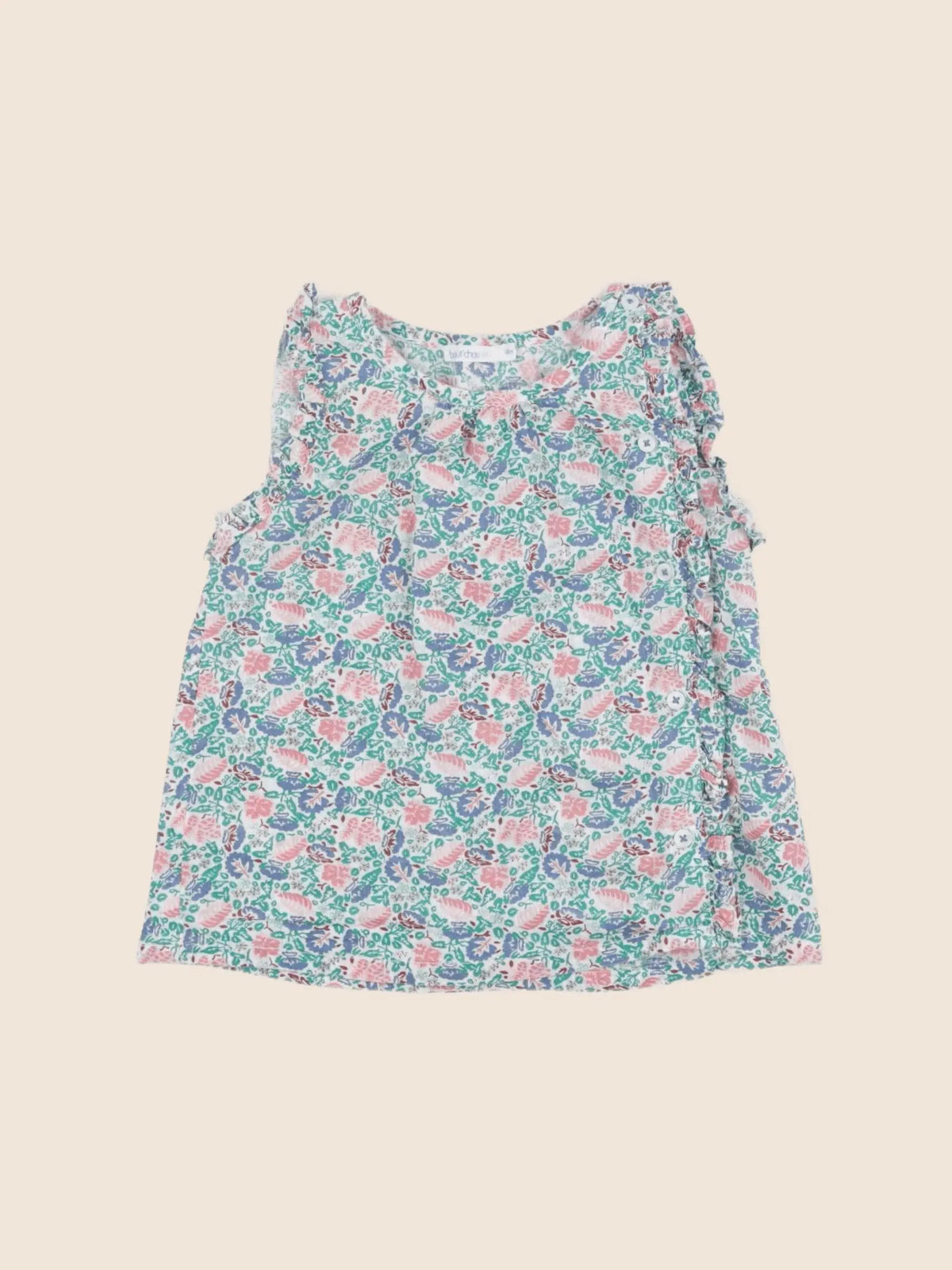 Boutchou - blouse multicolore - 18 mois