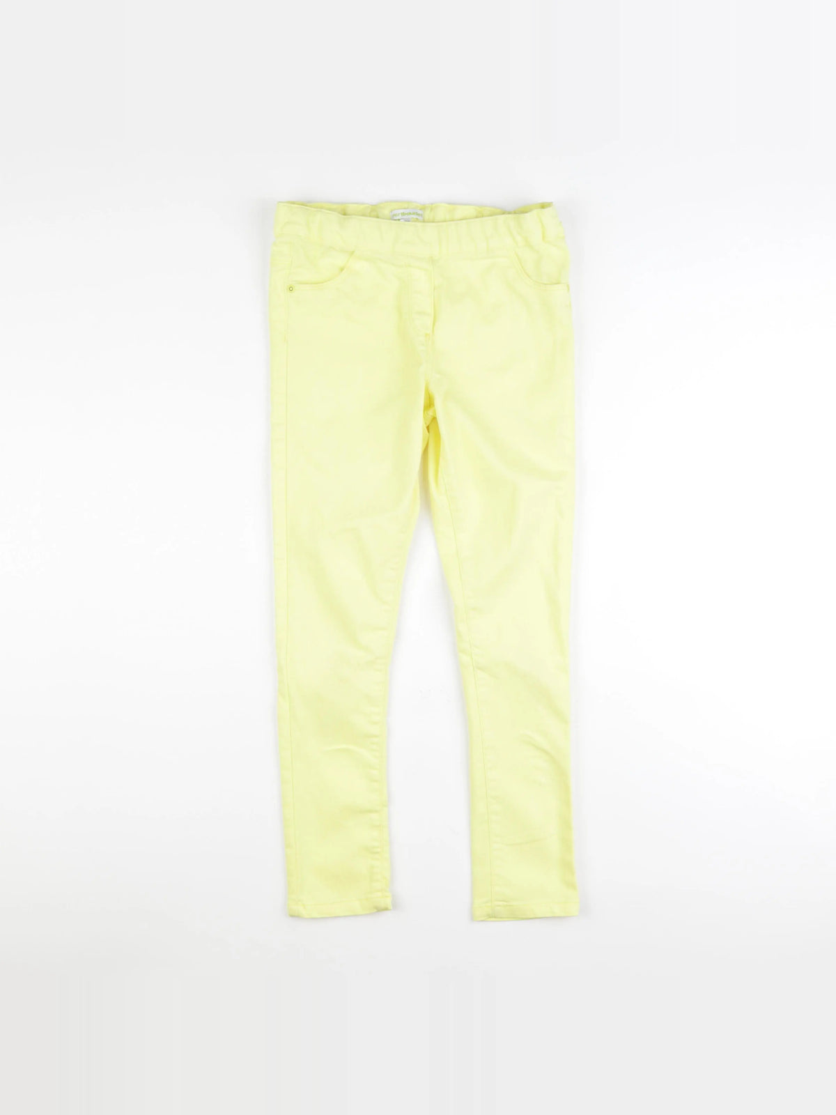 Vertbaudet - jegging jaune - 10 ans