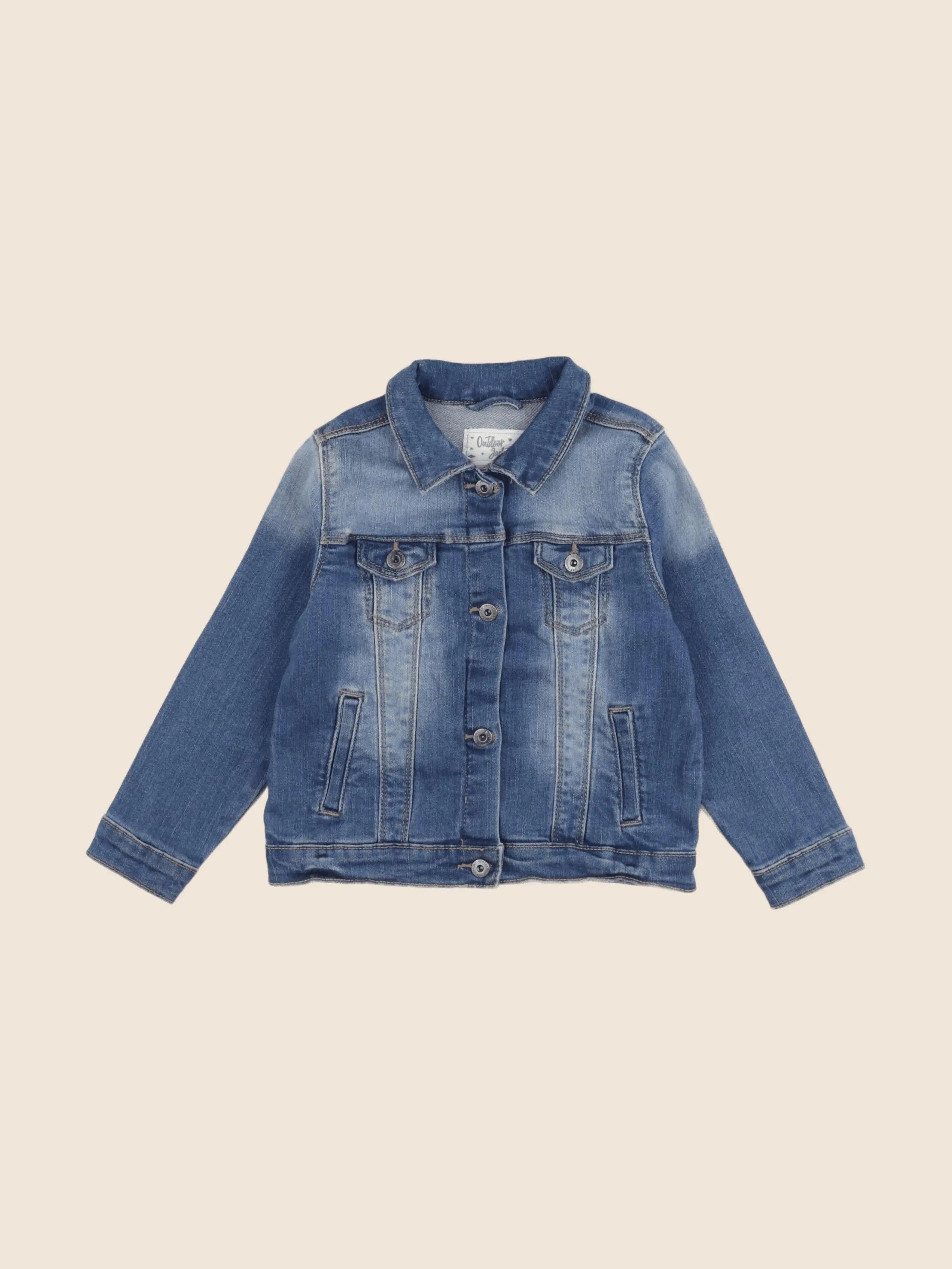 Vertbaudet - veste bleu - 4 ans