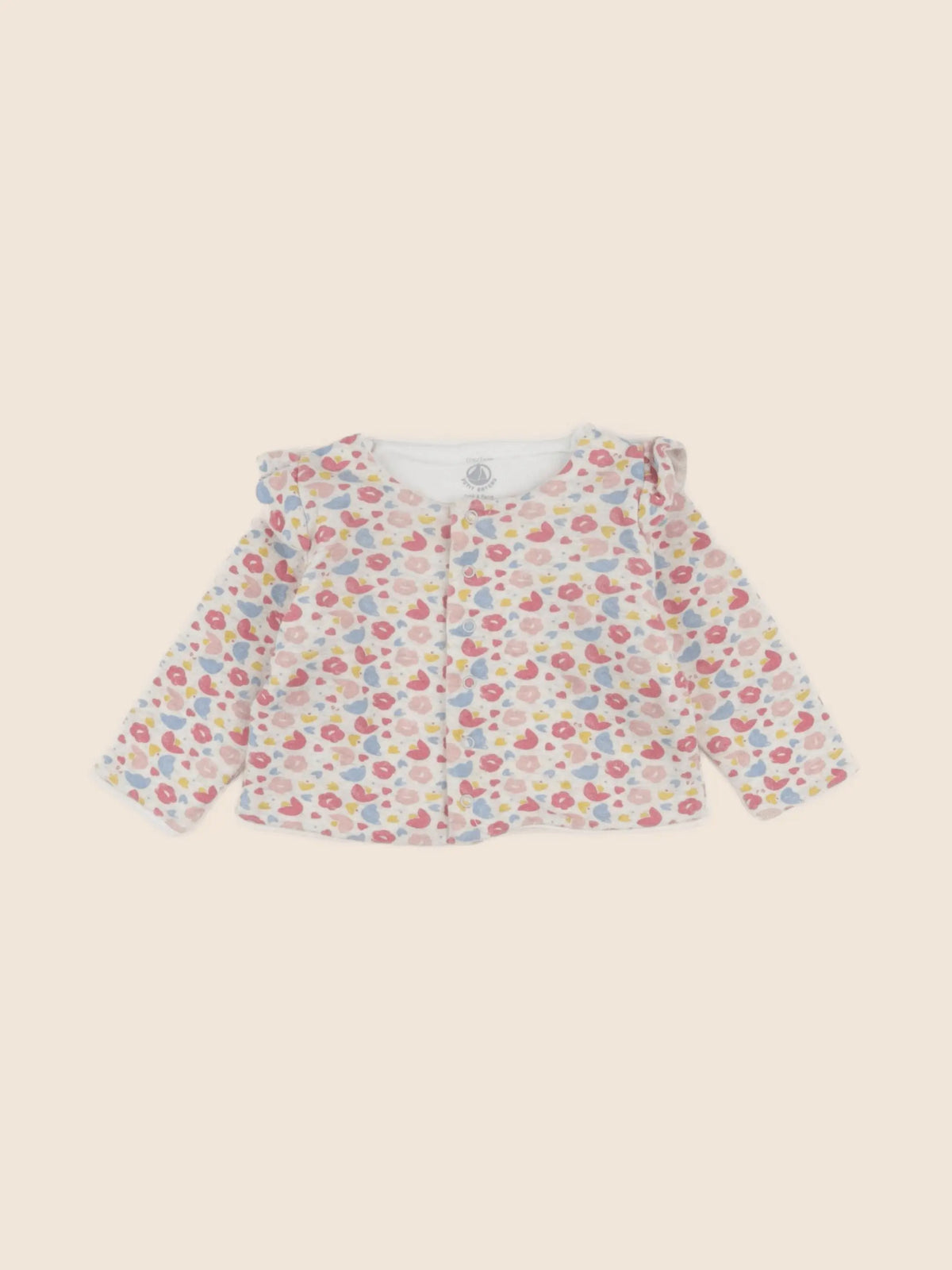 Petit Bateau - sweat rose - 12 mois