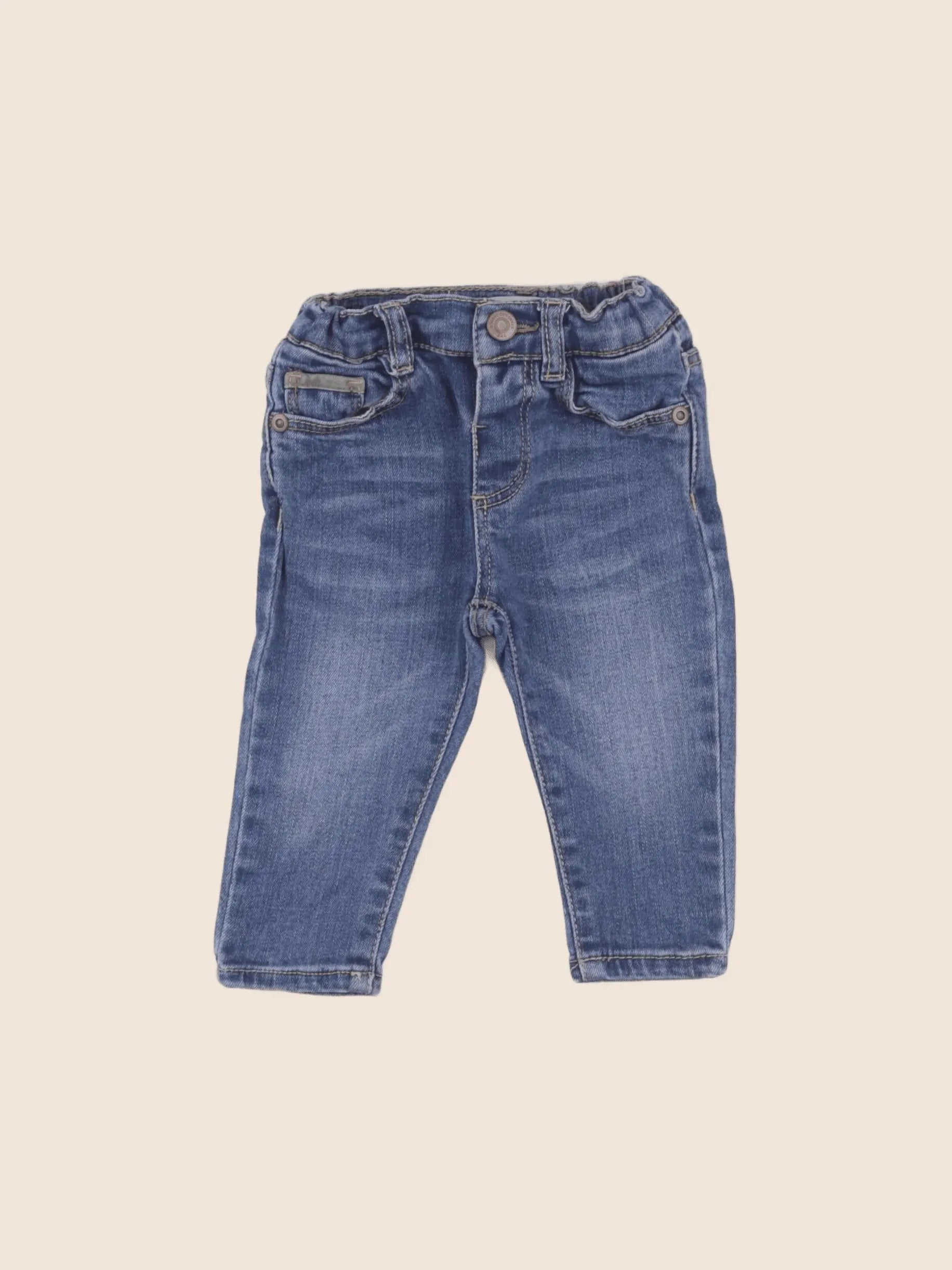 Zara - jean bleu - 3/6 mois