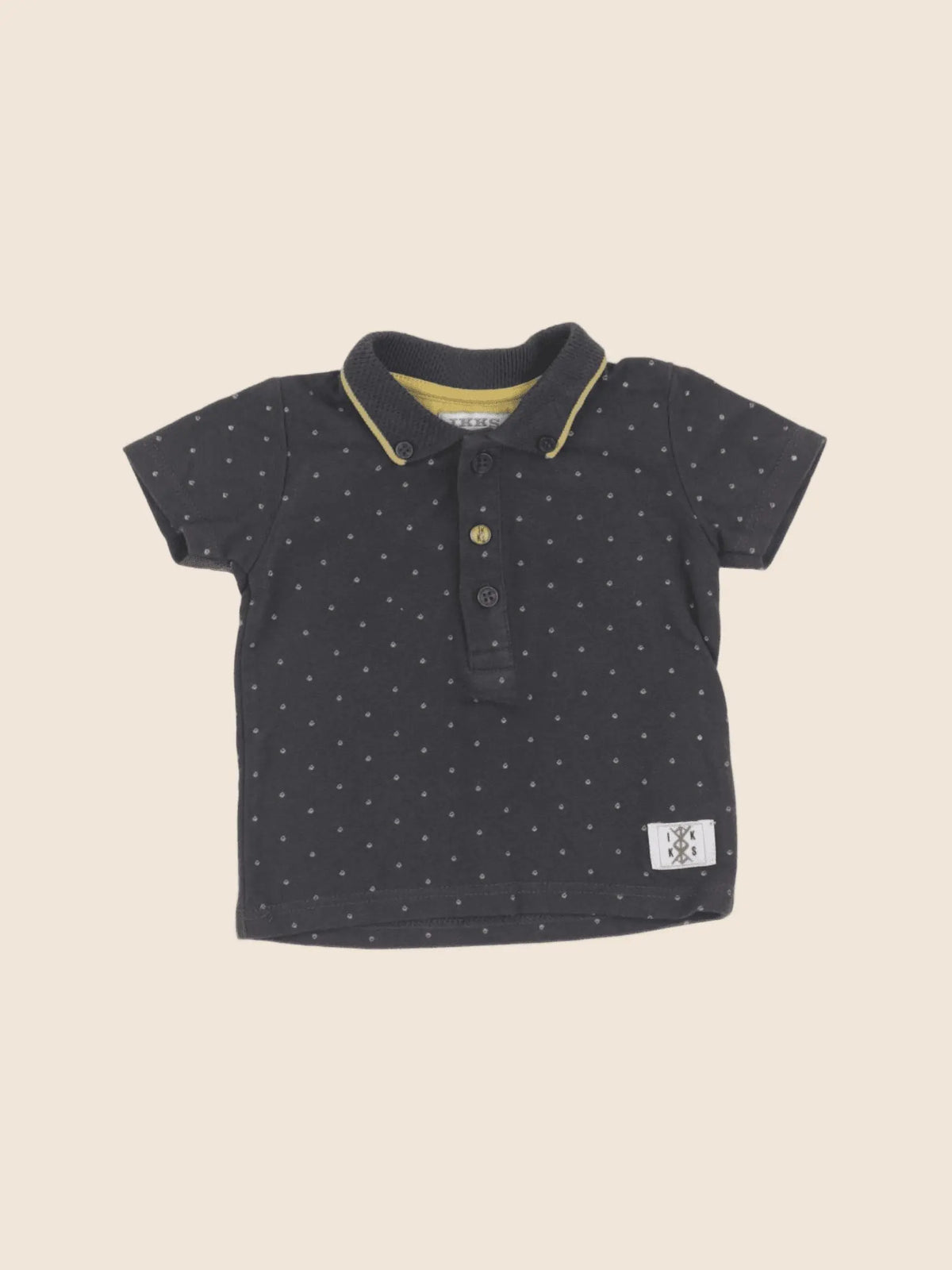 IKKS - polo gris - 3 mois