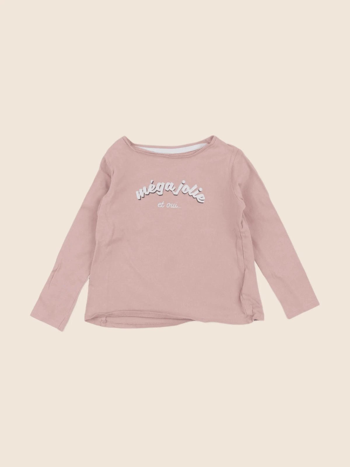 Vertbaudet - tee-shirt rose - 3 ans