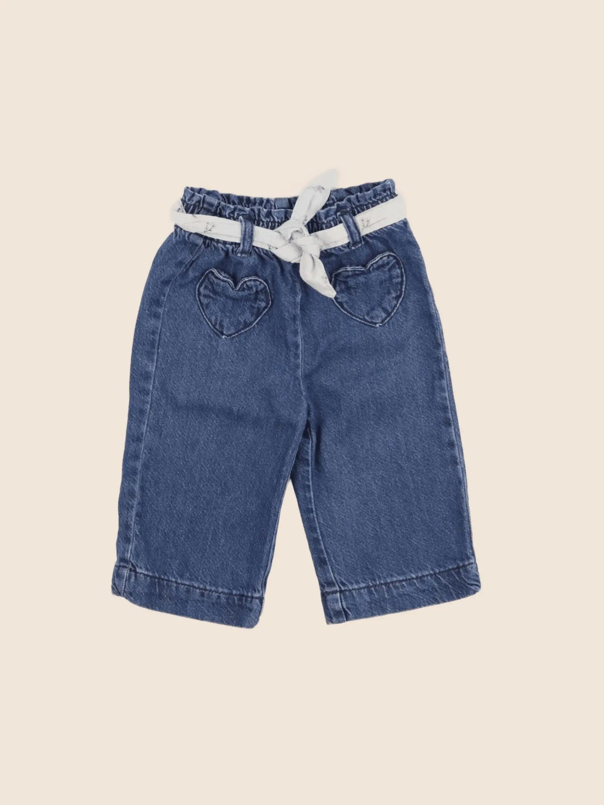Vertbaudet - jean bleu - 6 mois