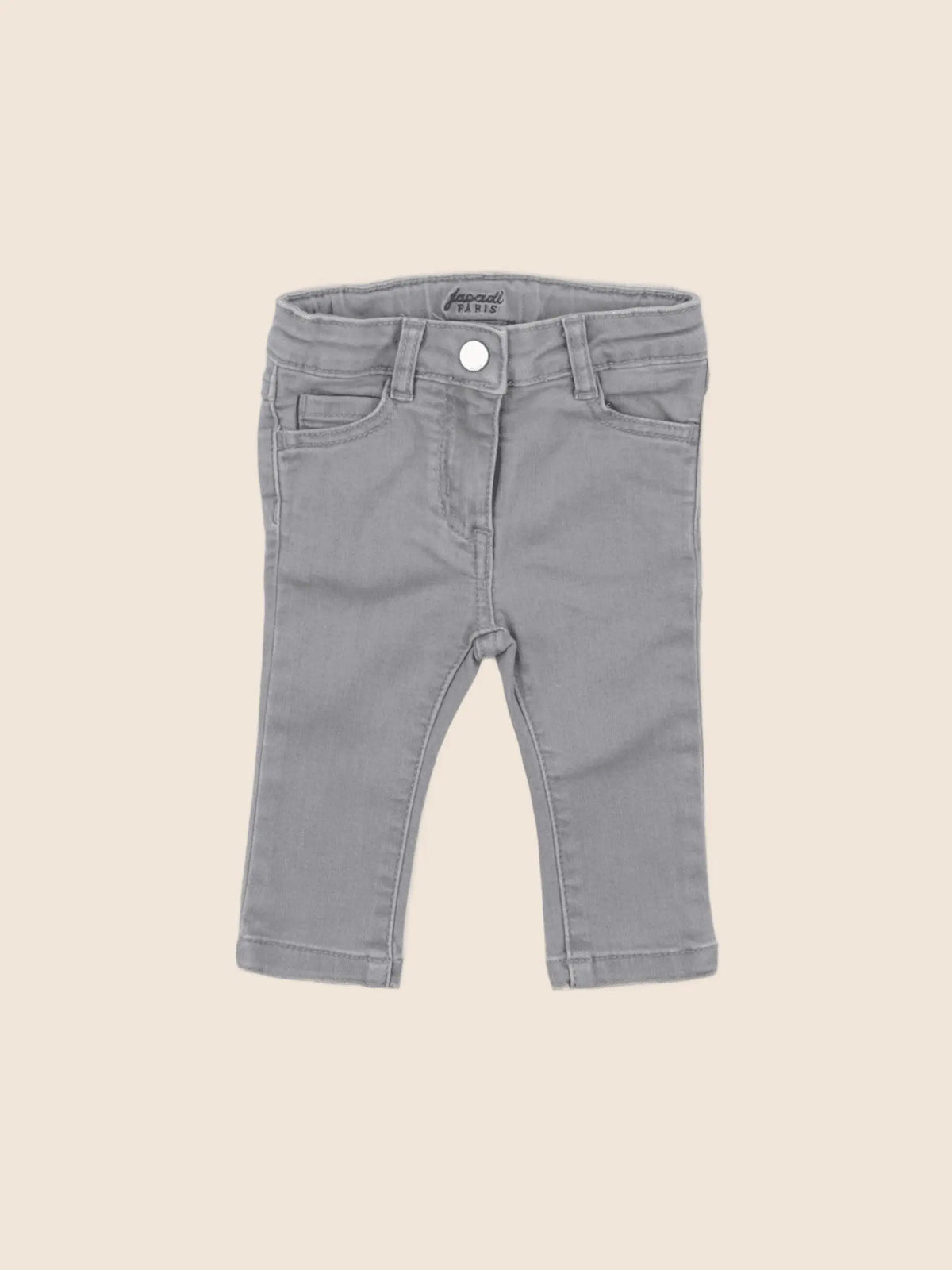 Jacadi - jean gris - 6 mois