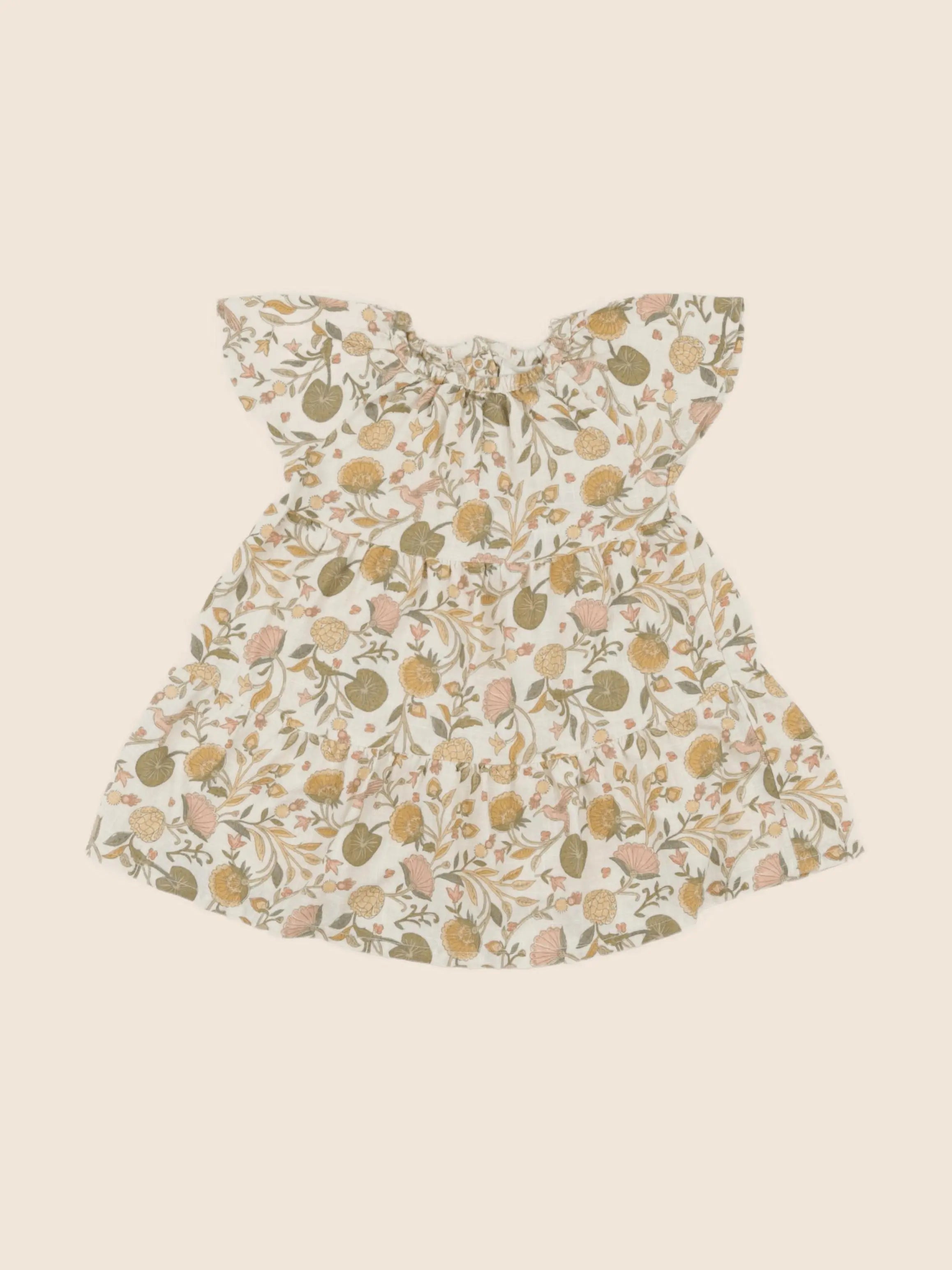 Tape à l'oeil - robe beige - 6 mois