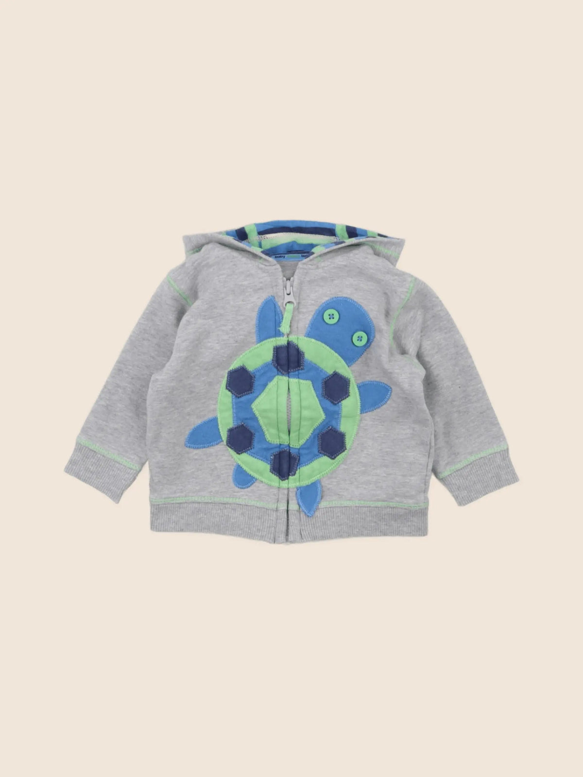 Marks & Spencer - sweat gris - 3/6 mois