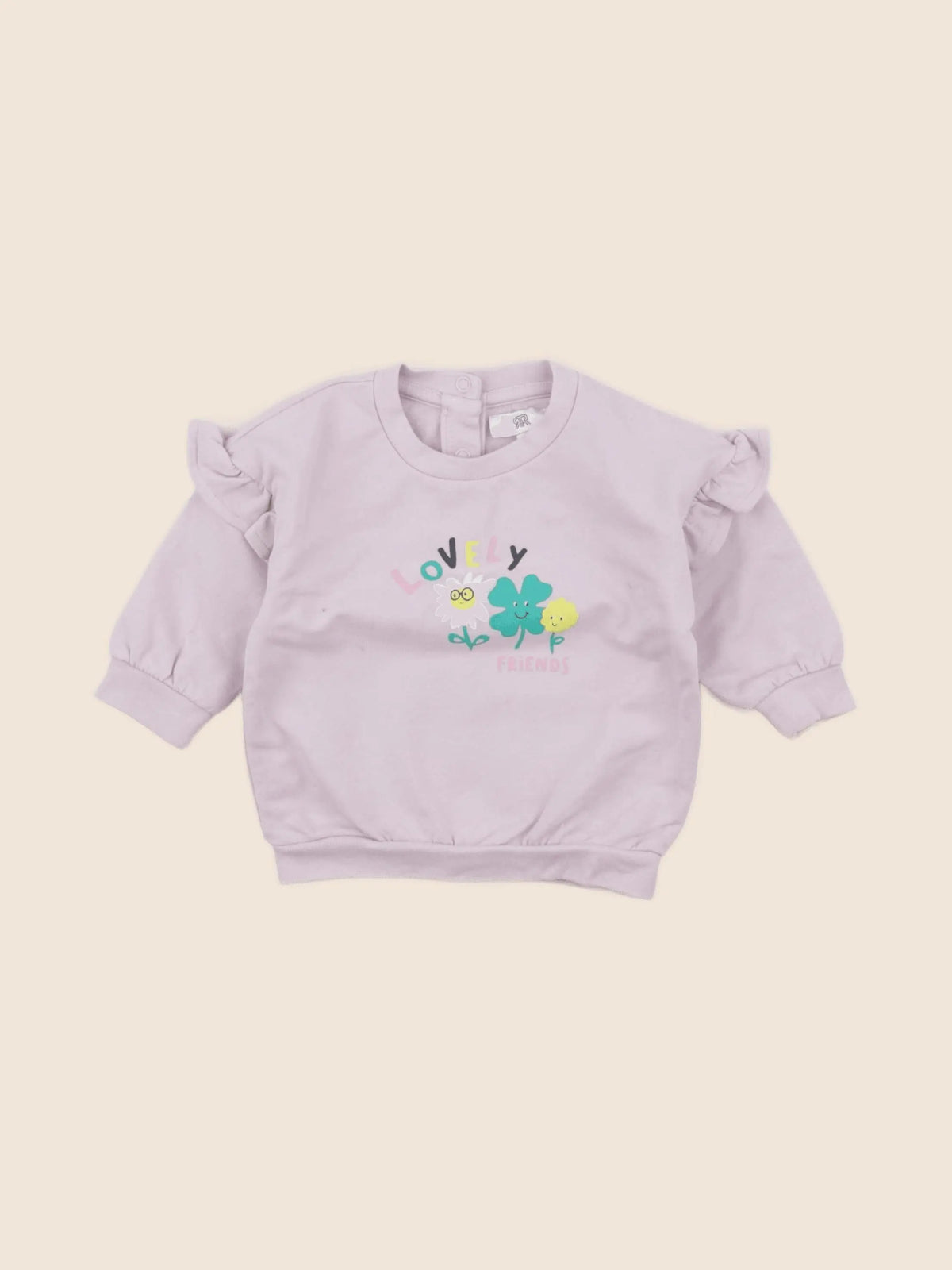 La Redoute - sweat violet - 6 mois