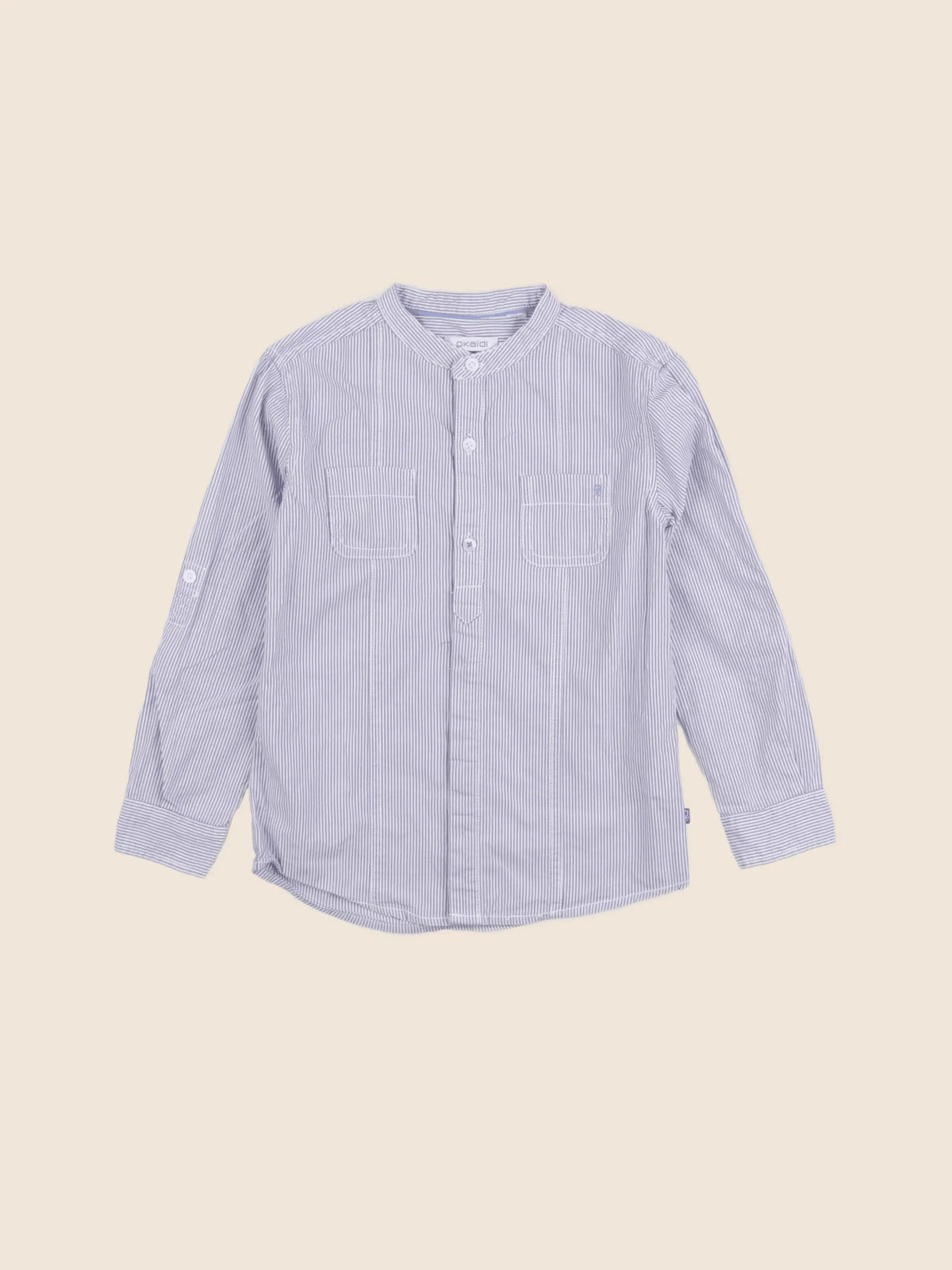 Okaidi - chemise bleu - 6 ans