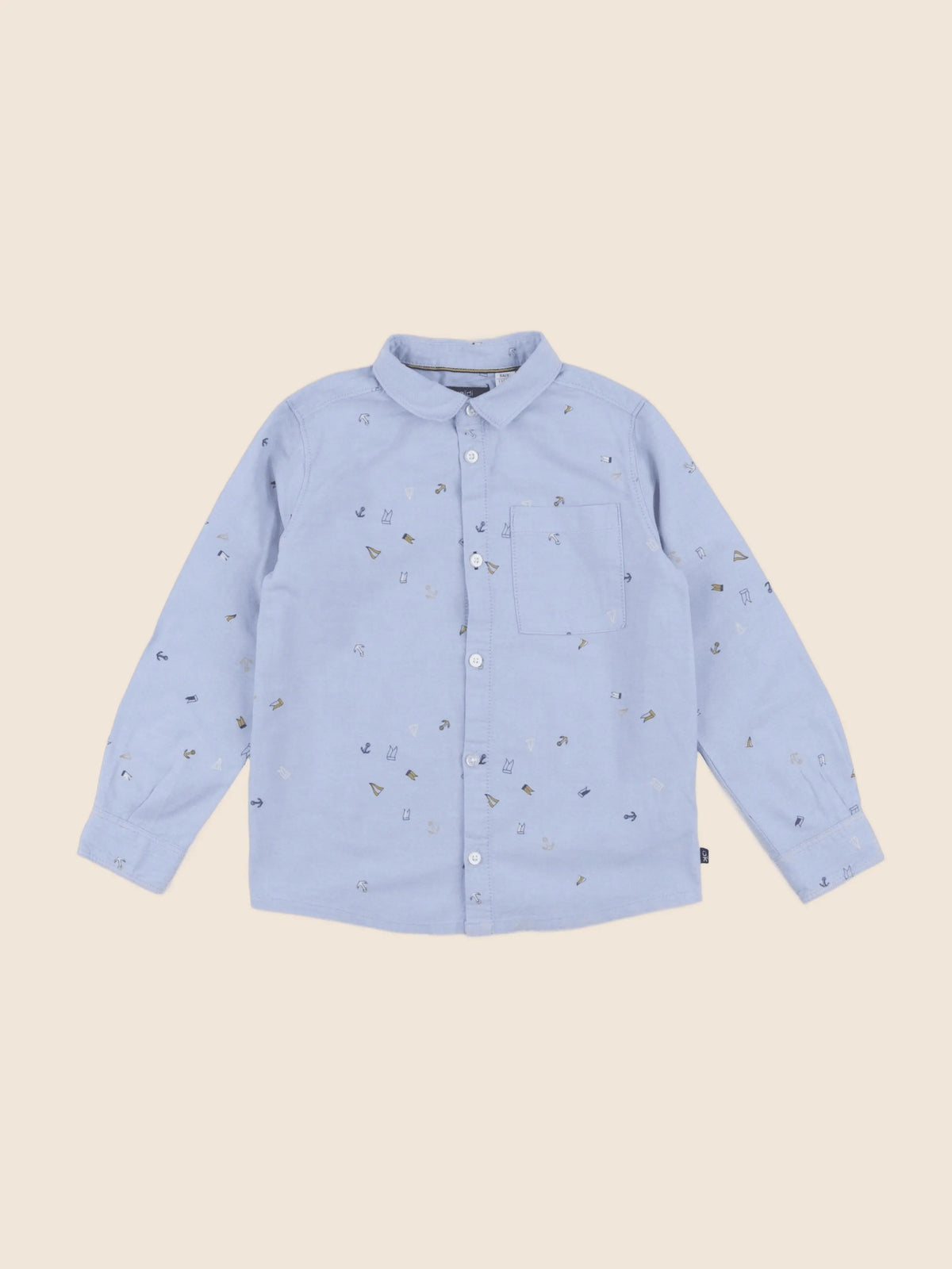 Okaidi - chemise bleu - 5 ans