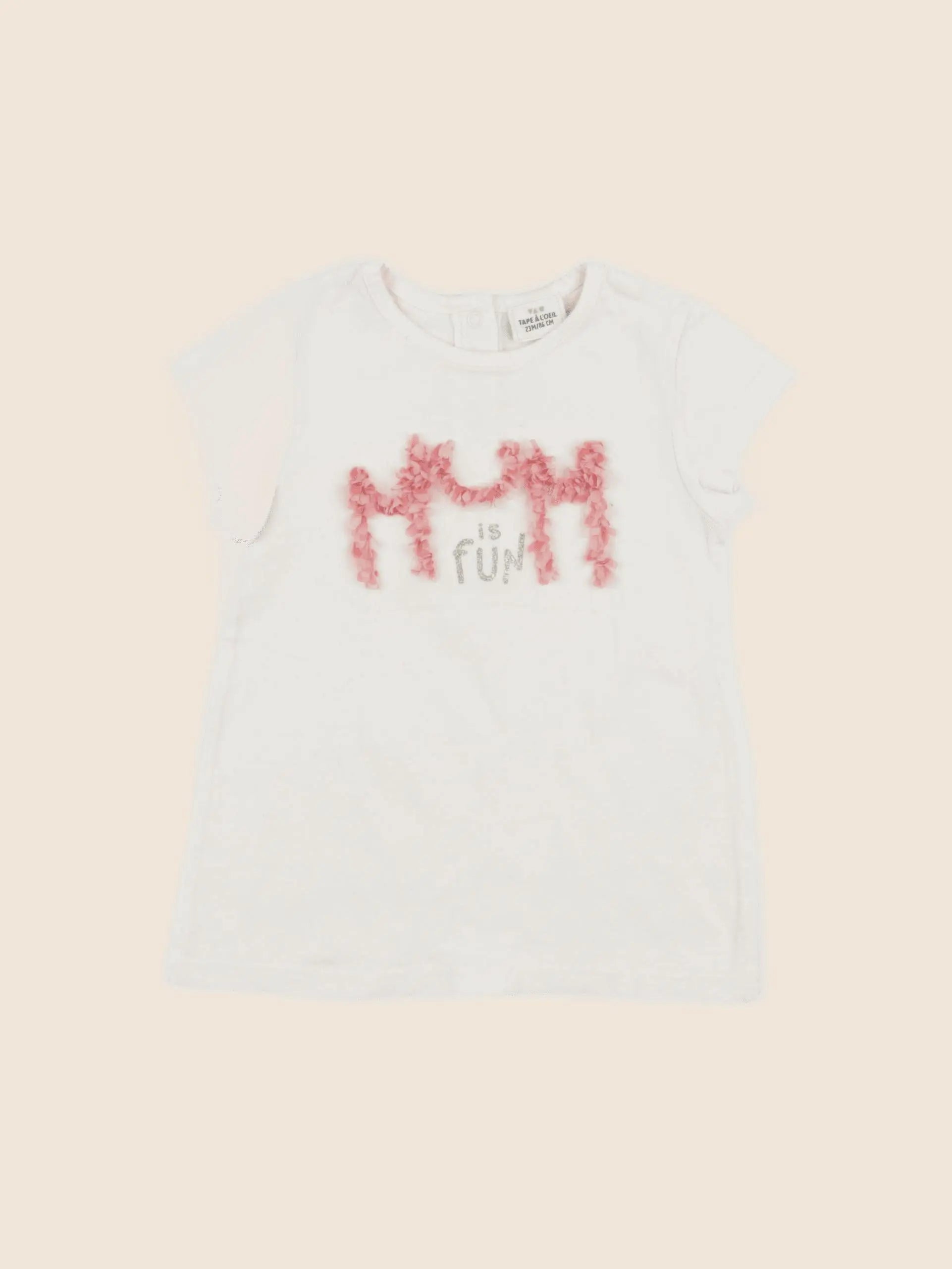 Tape à l'oeil - tee-shirt beige - 24 mois