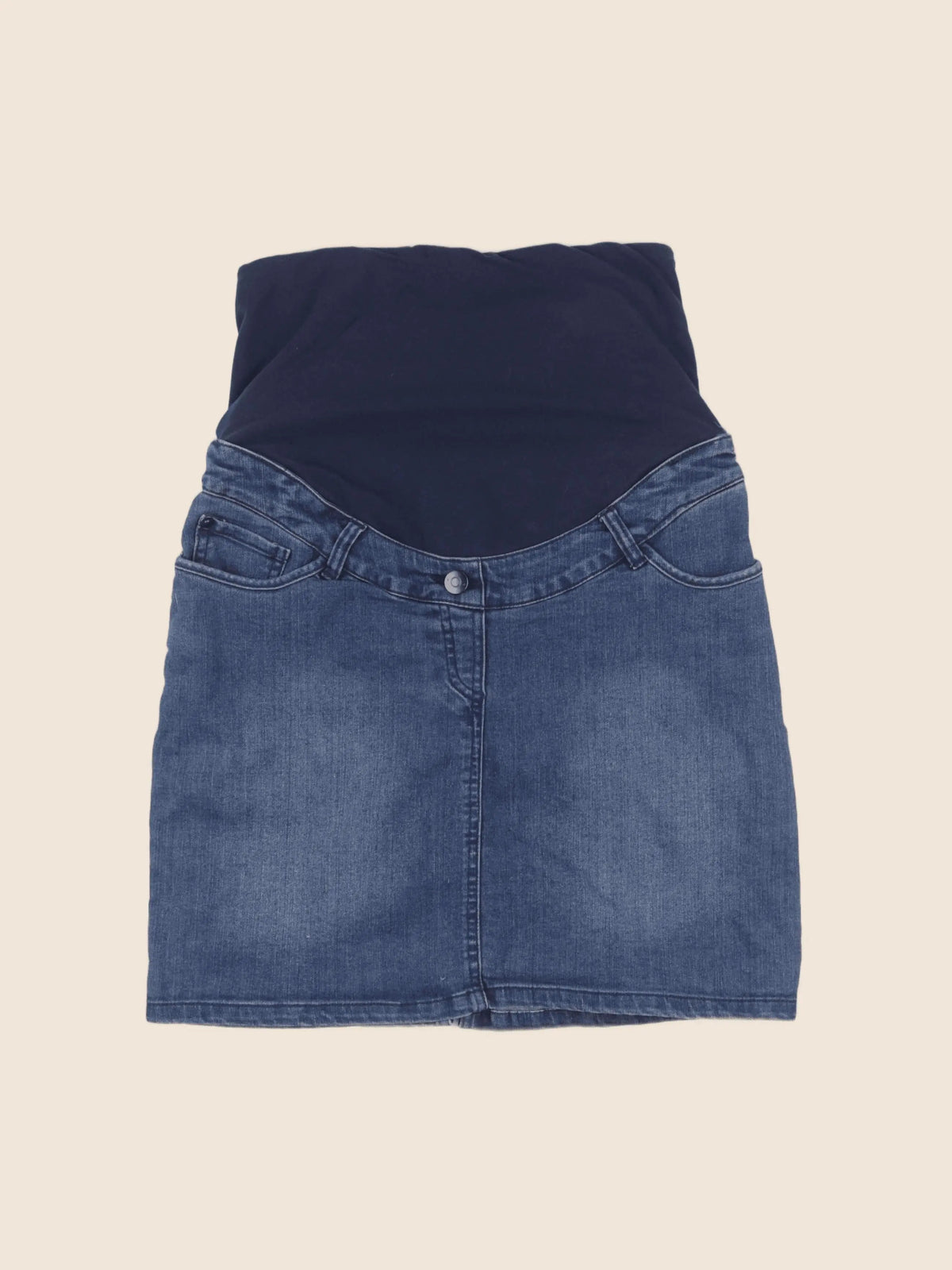 Vertbaudet - jupe grossesse bleu - 36
