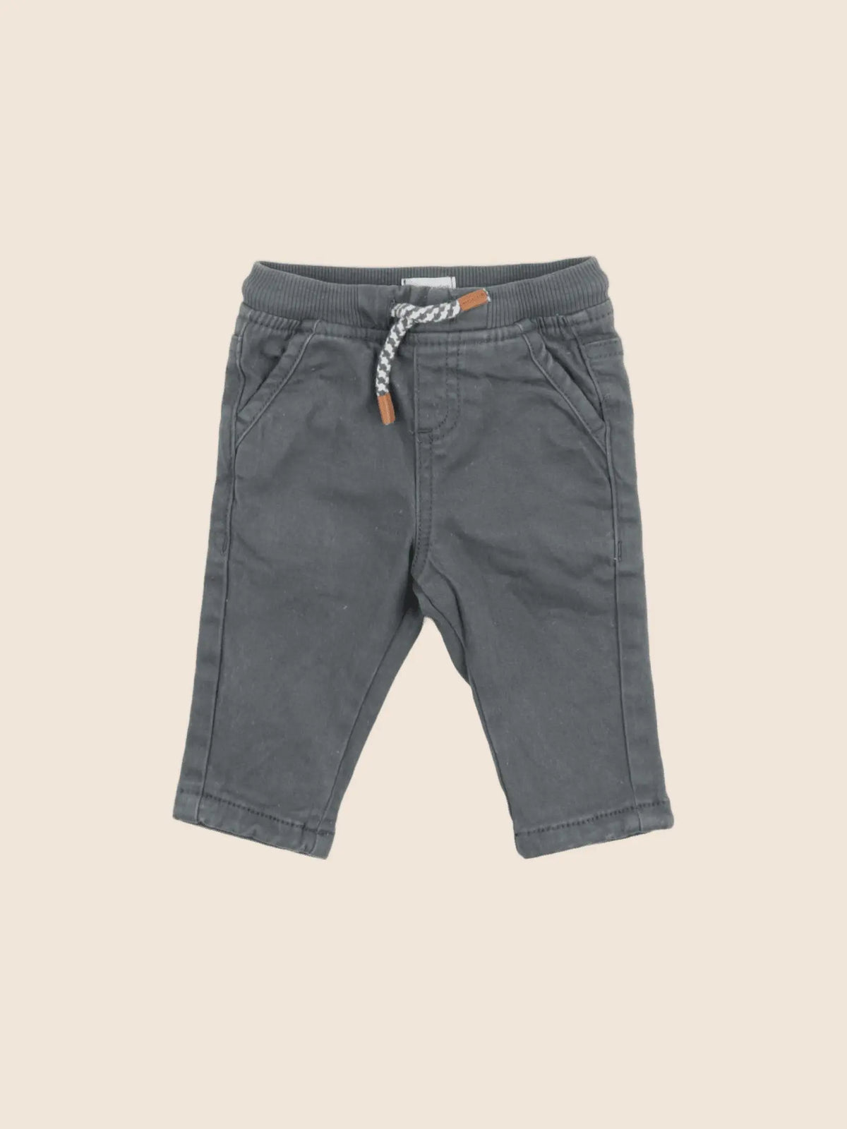 Vertbaudet - pantalon vert - 3 mois