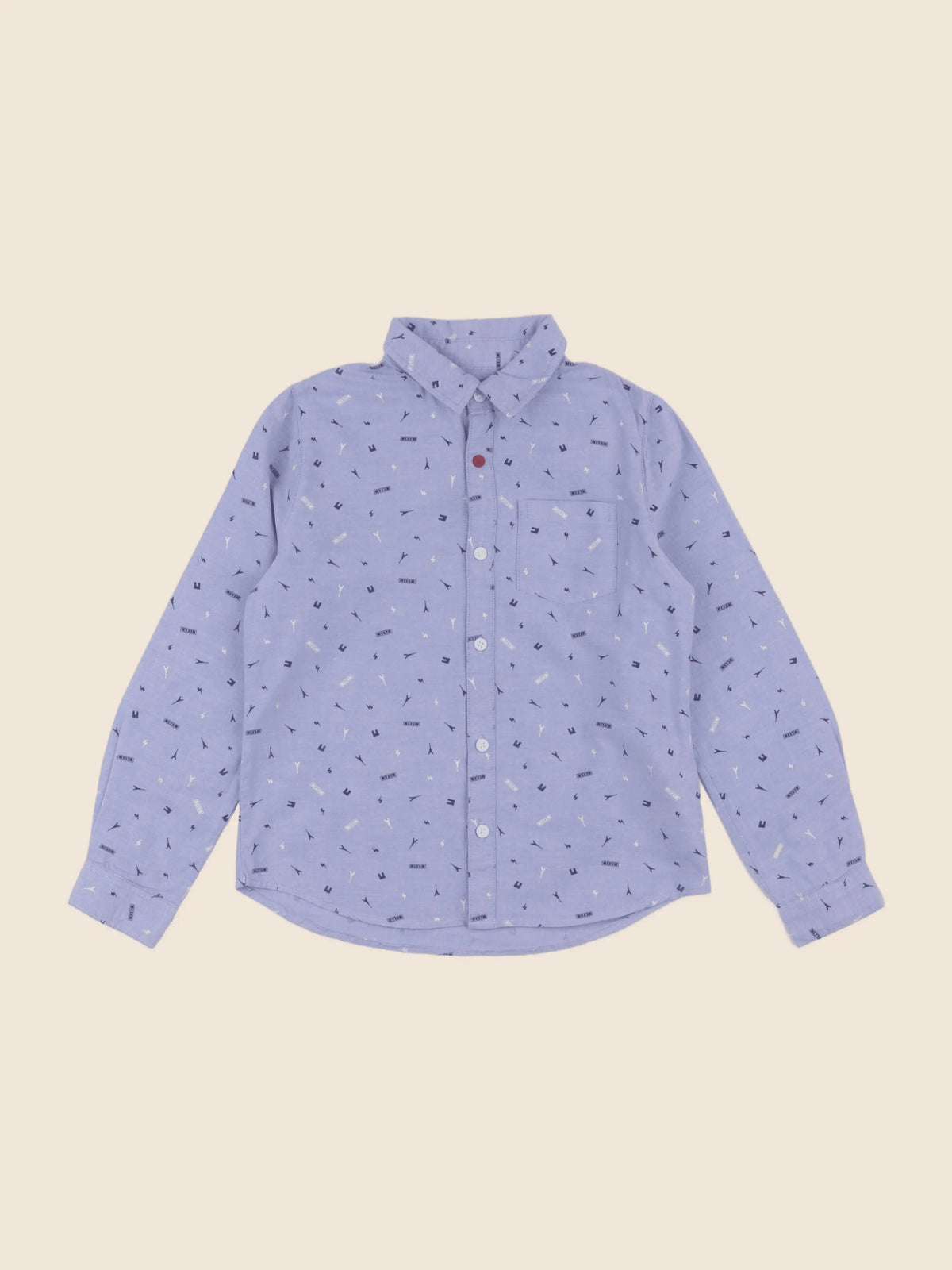 IKKS - chemise bleu - 8 ans