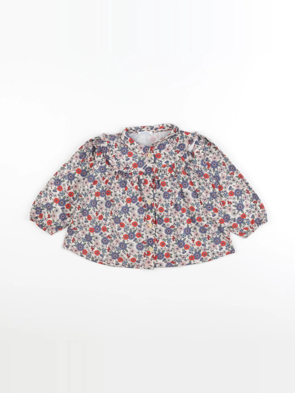 Boutchou - blouse multicolore - 18 mois