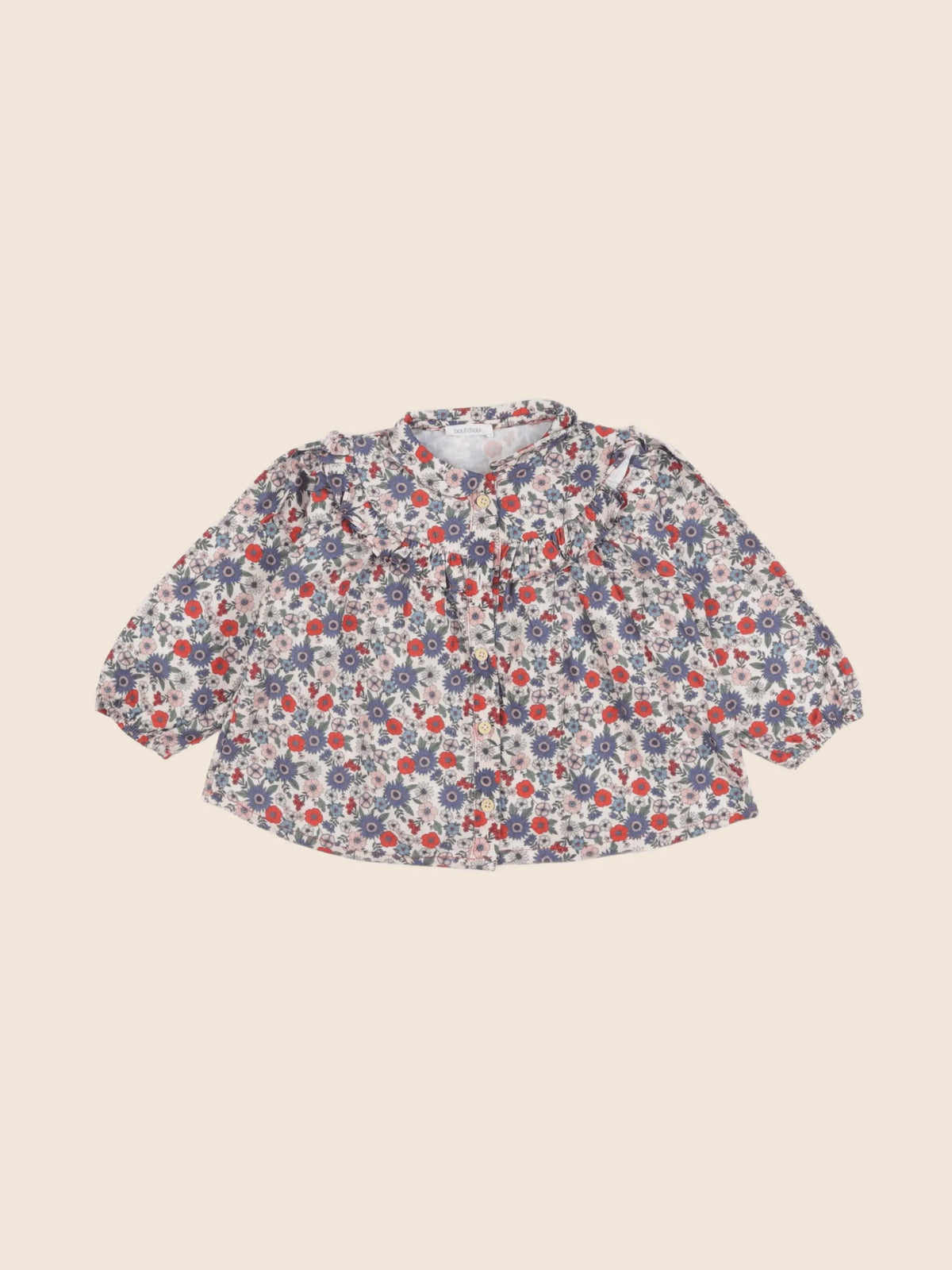 Boutchou - blouse multicolore - 18 mois
