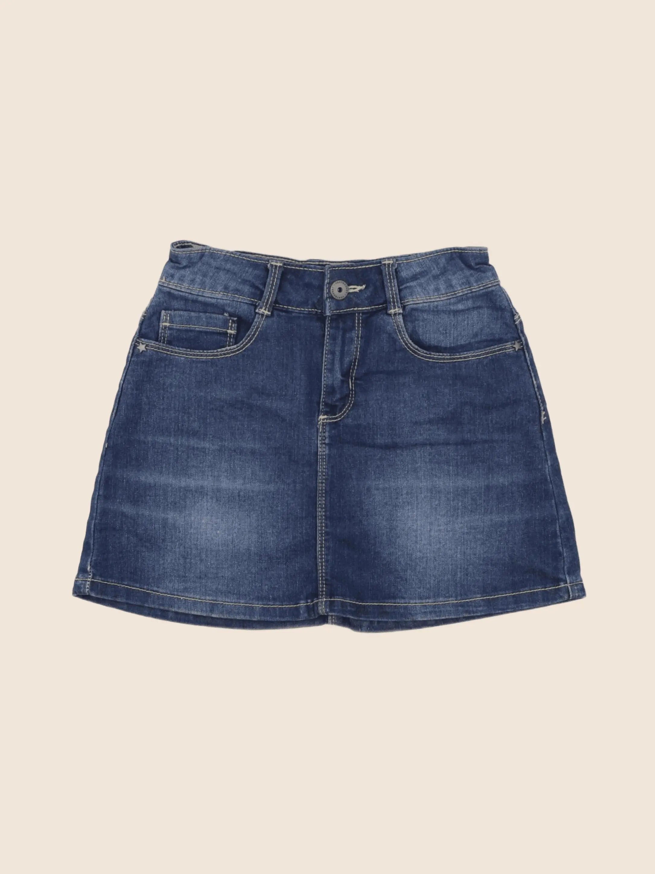 Vertbaudet - jupe bleu - 9 ans