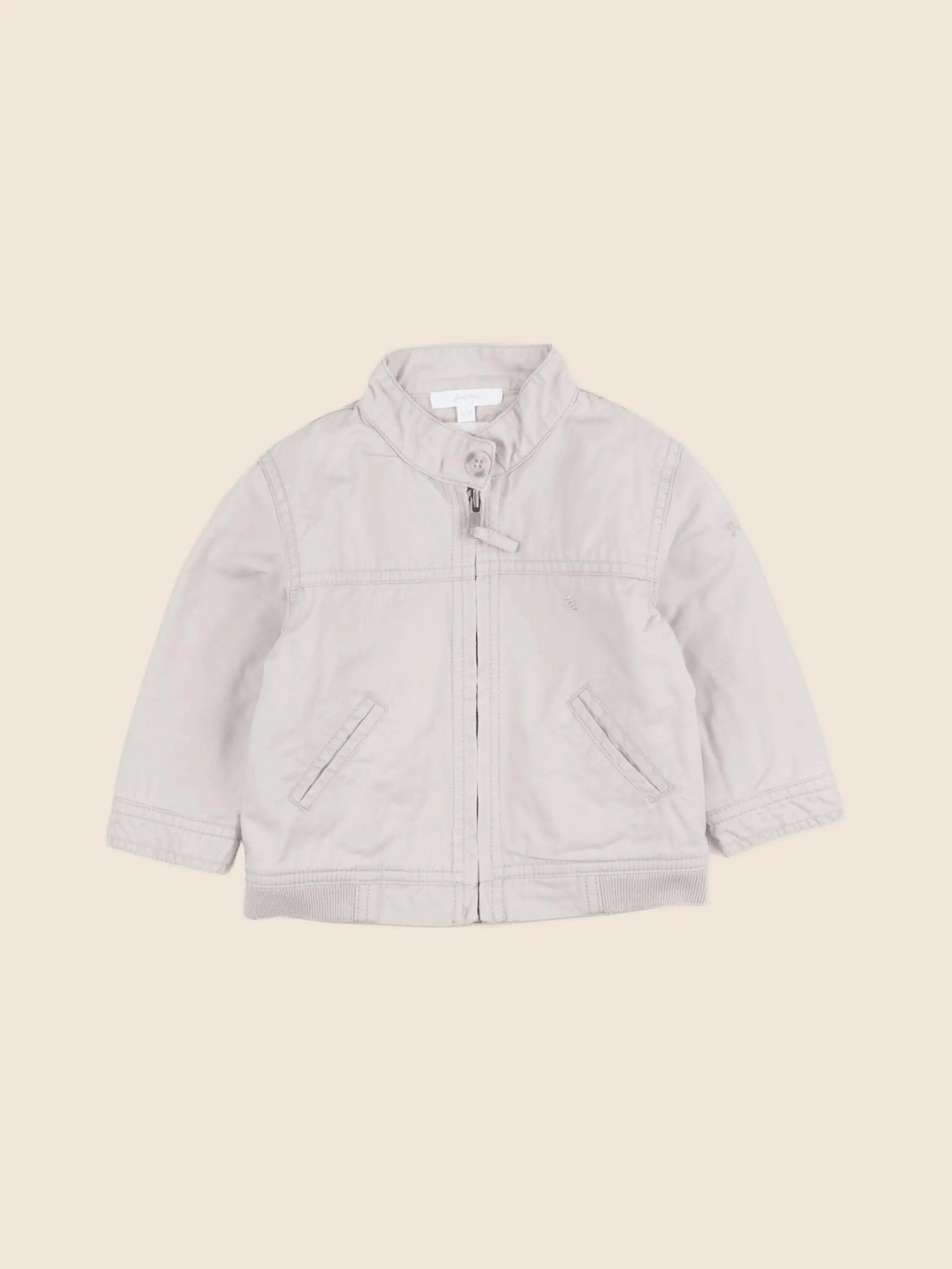 Jacadi - veste beige - 12 mois
