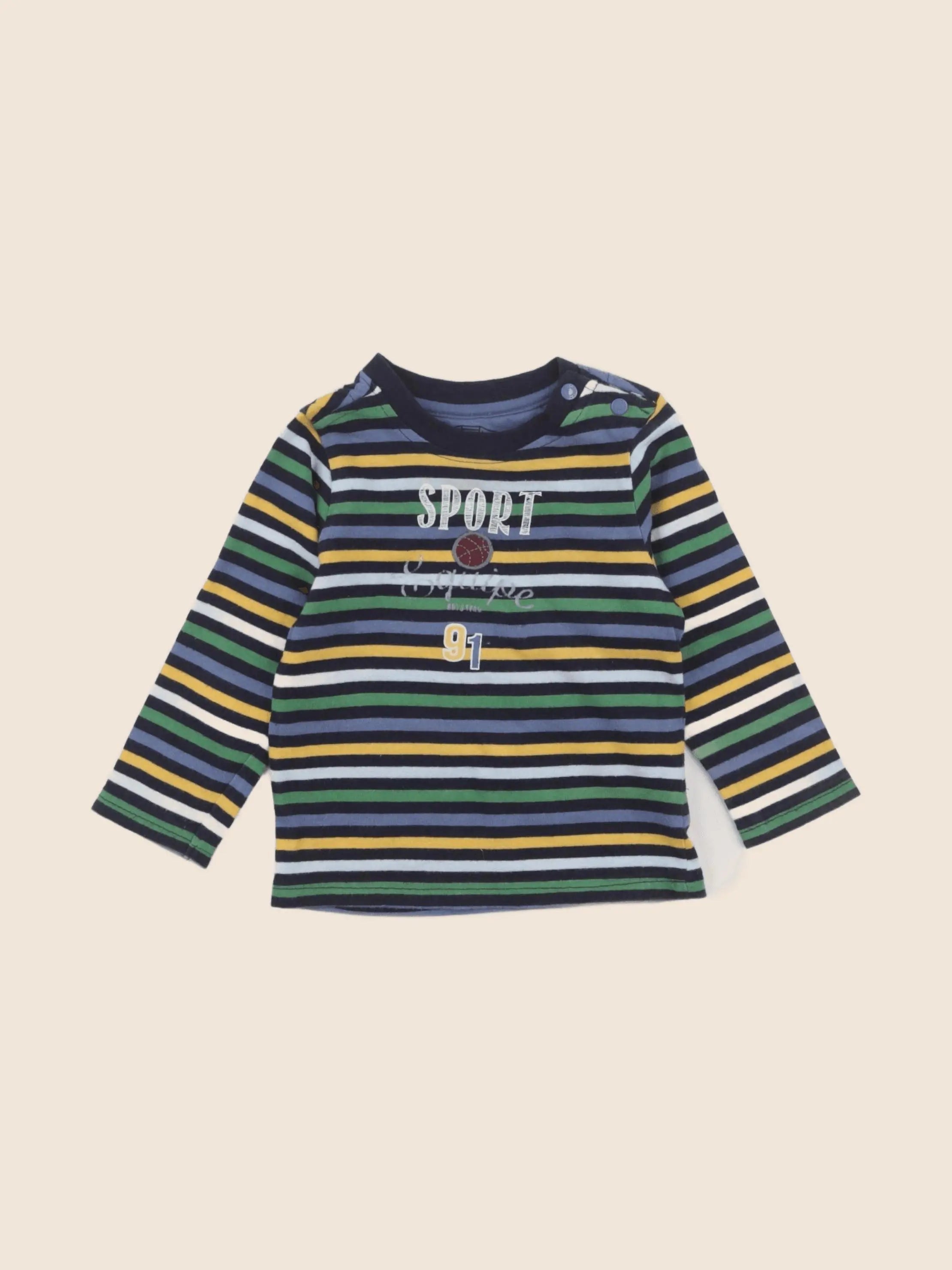 Cadet Rousselle - tee-shirt multicolore - 18 mois