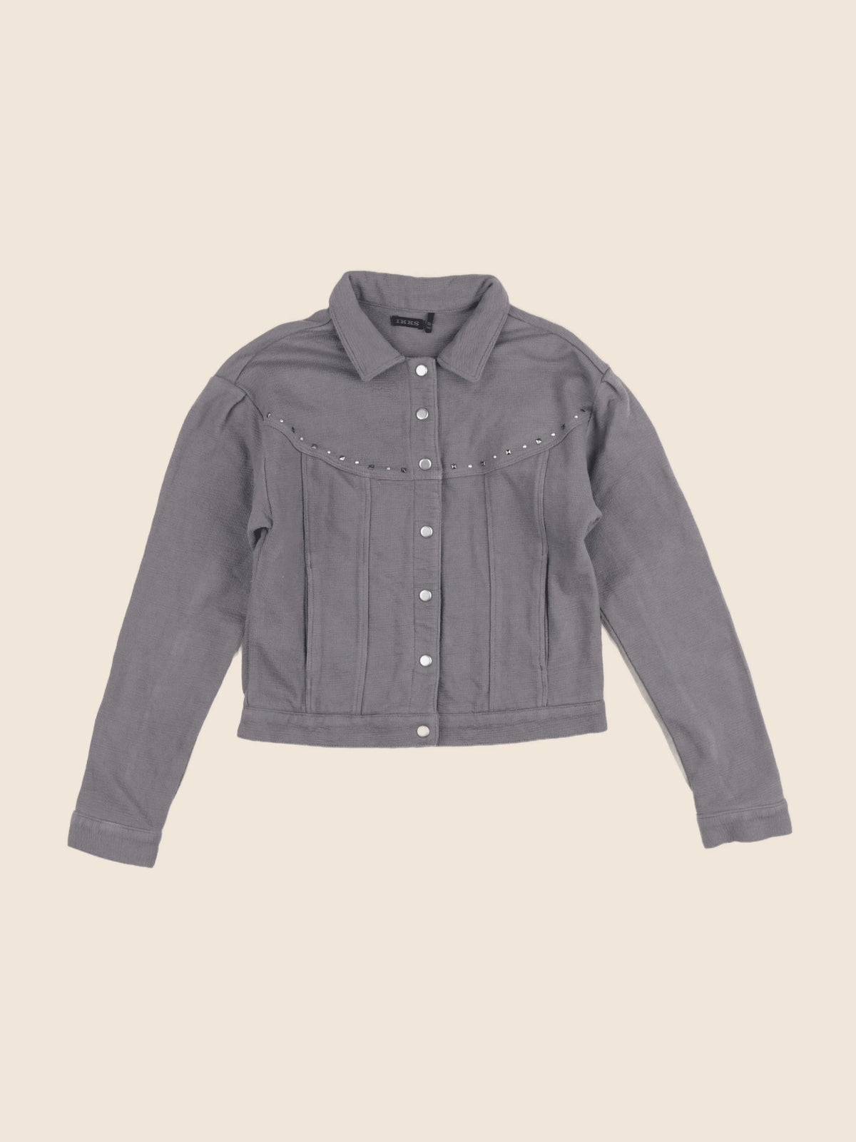 IKKS - veste gris - 10 ans