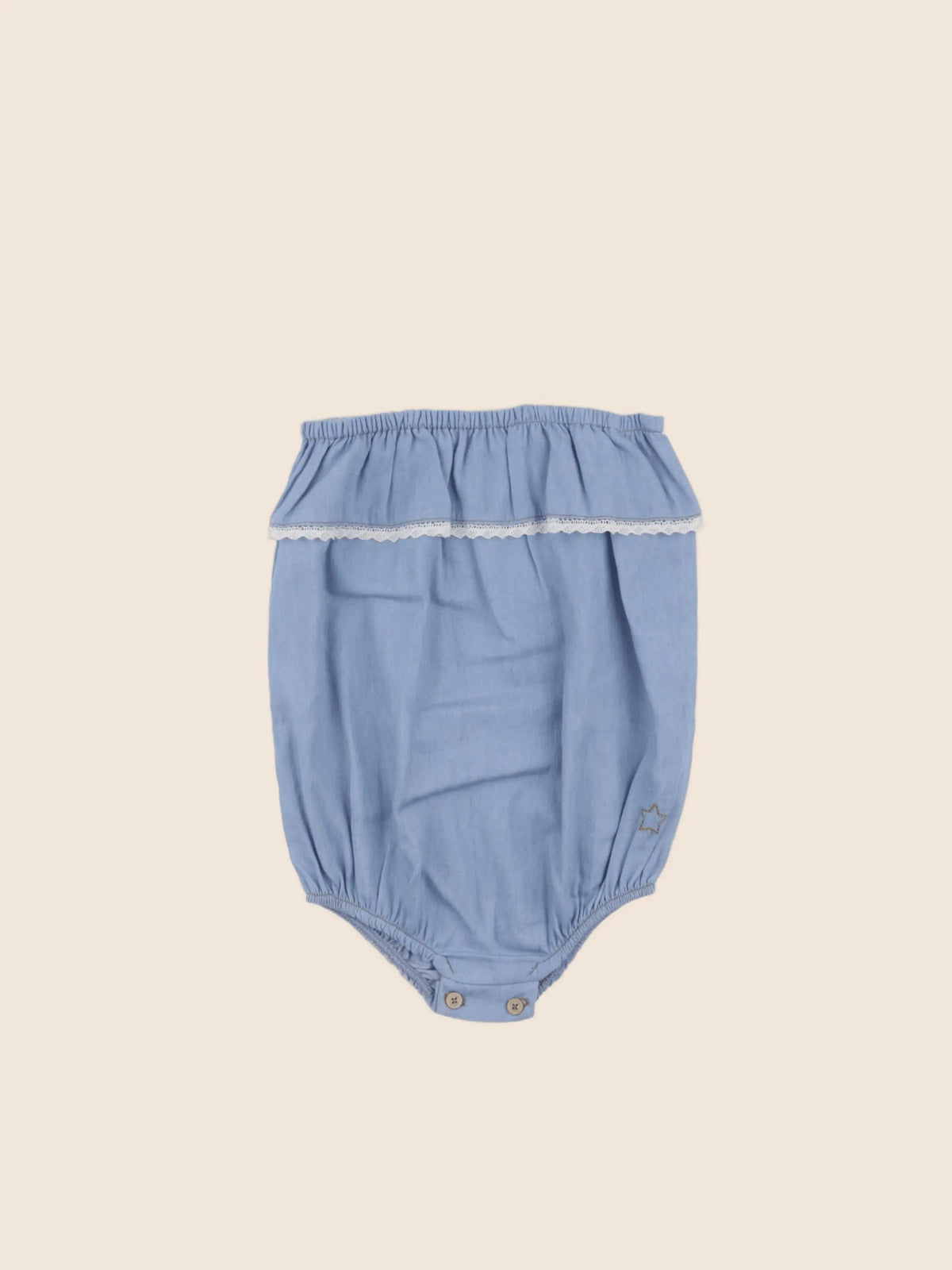 Tocoto vintage - combinaison bleu - 3 mois